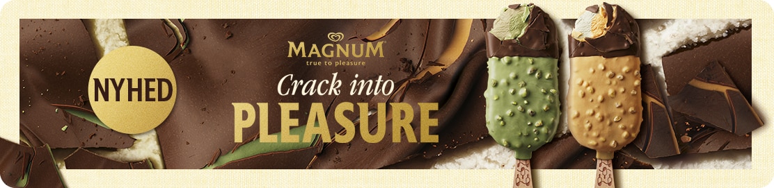Magnum double Sunlover Starchaser ice cream