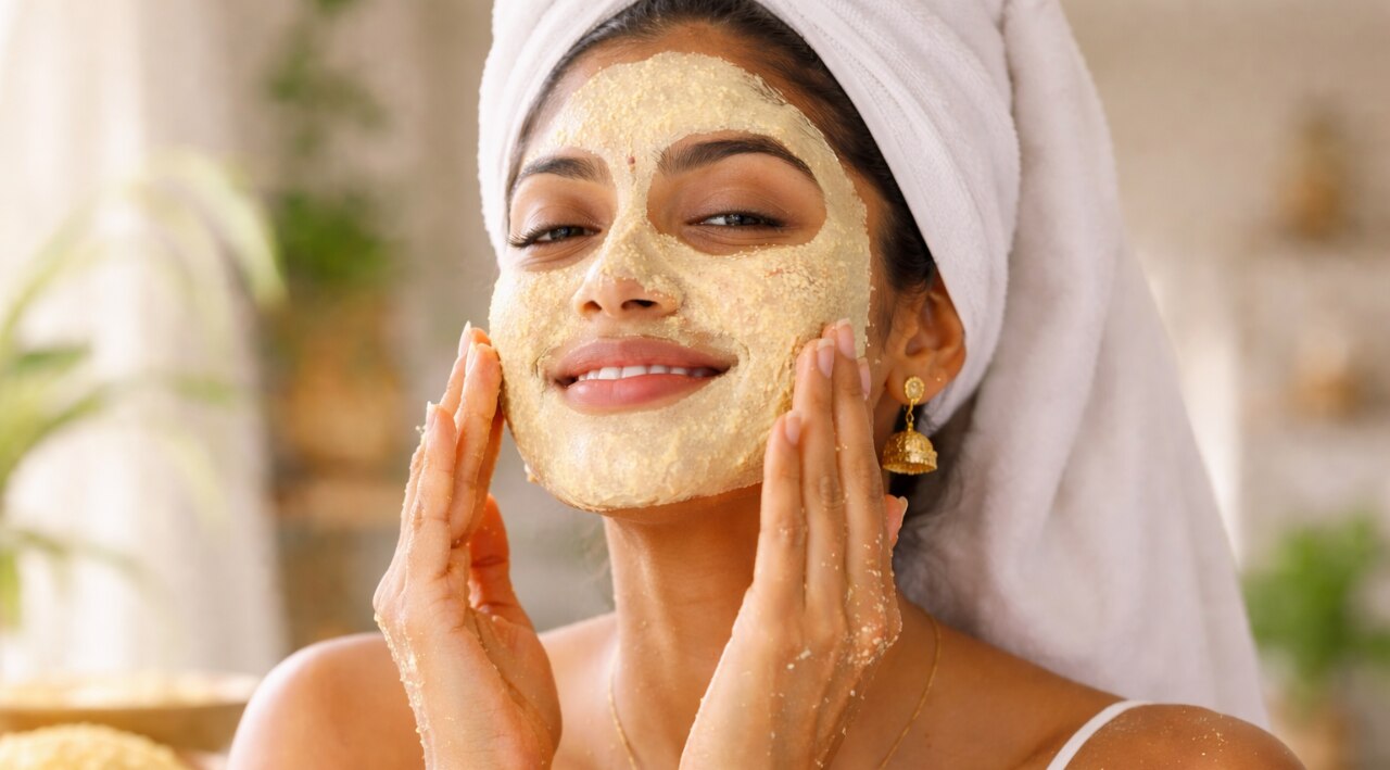 Besan Face Pack:
