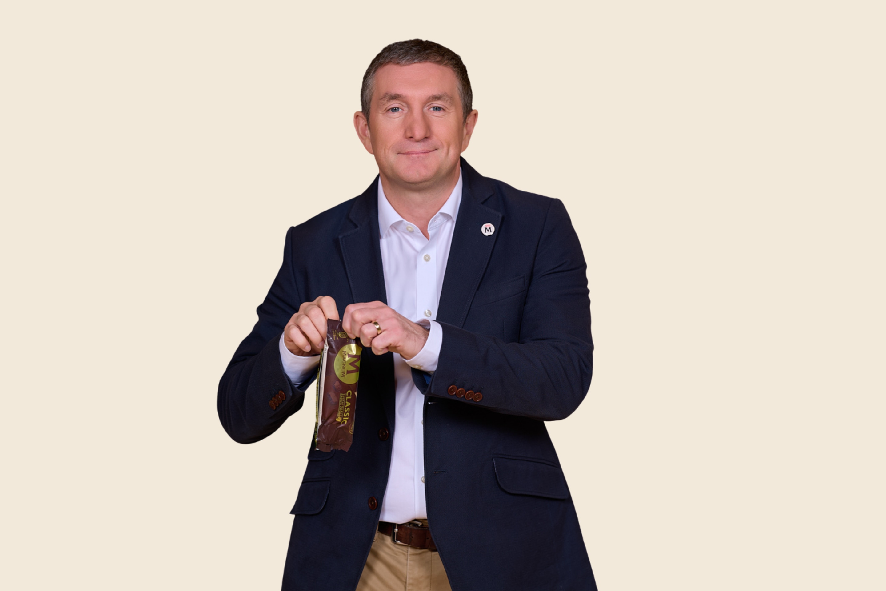 Chief Technology Officer of The Magnum Ice Cream Company, Mark O'Brien