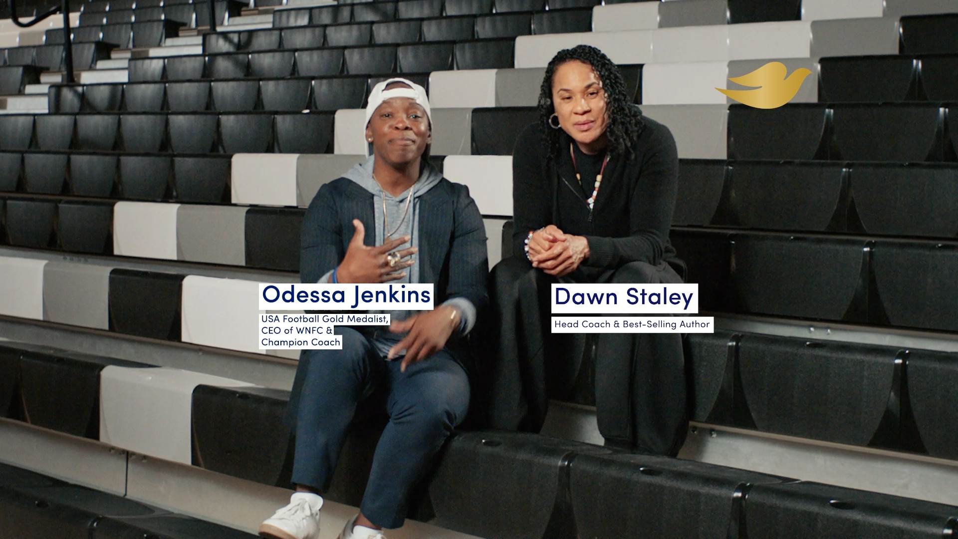 Dawn Staley and Odessa Jenkins 