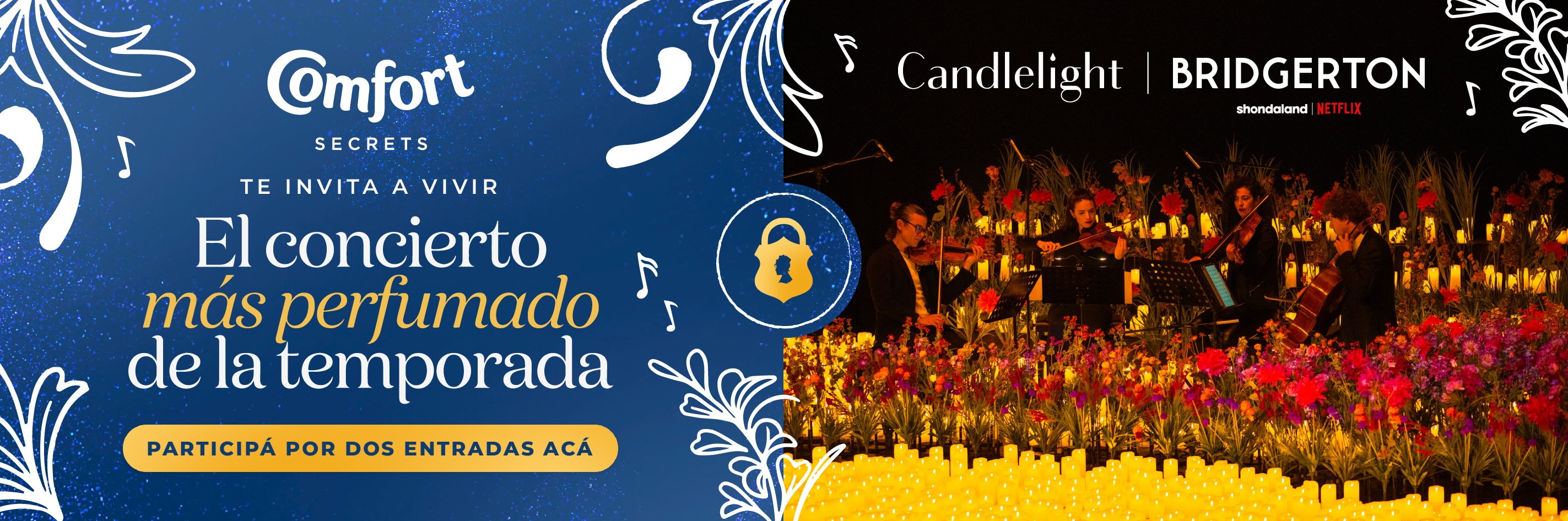 Banner Comfort - Candlelight