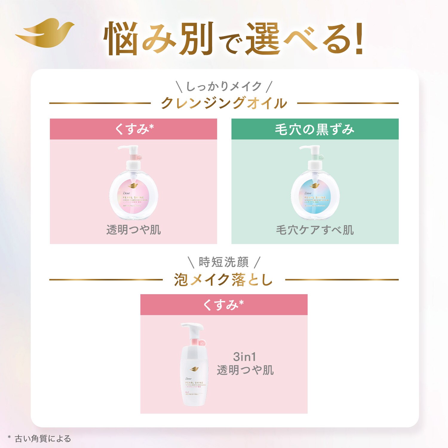 pearlshine MUR product lineup