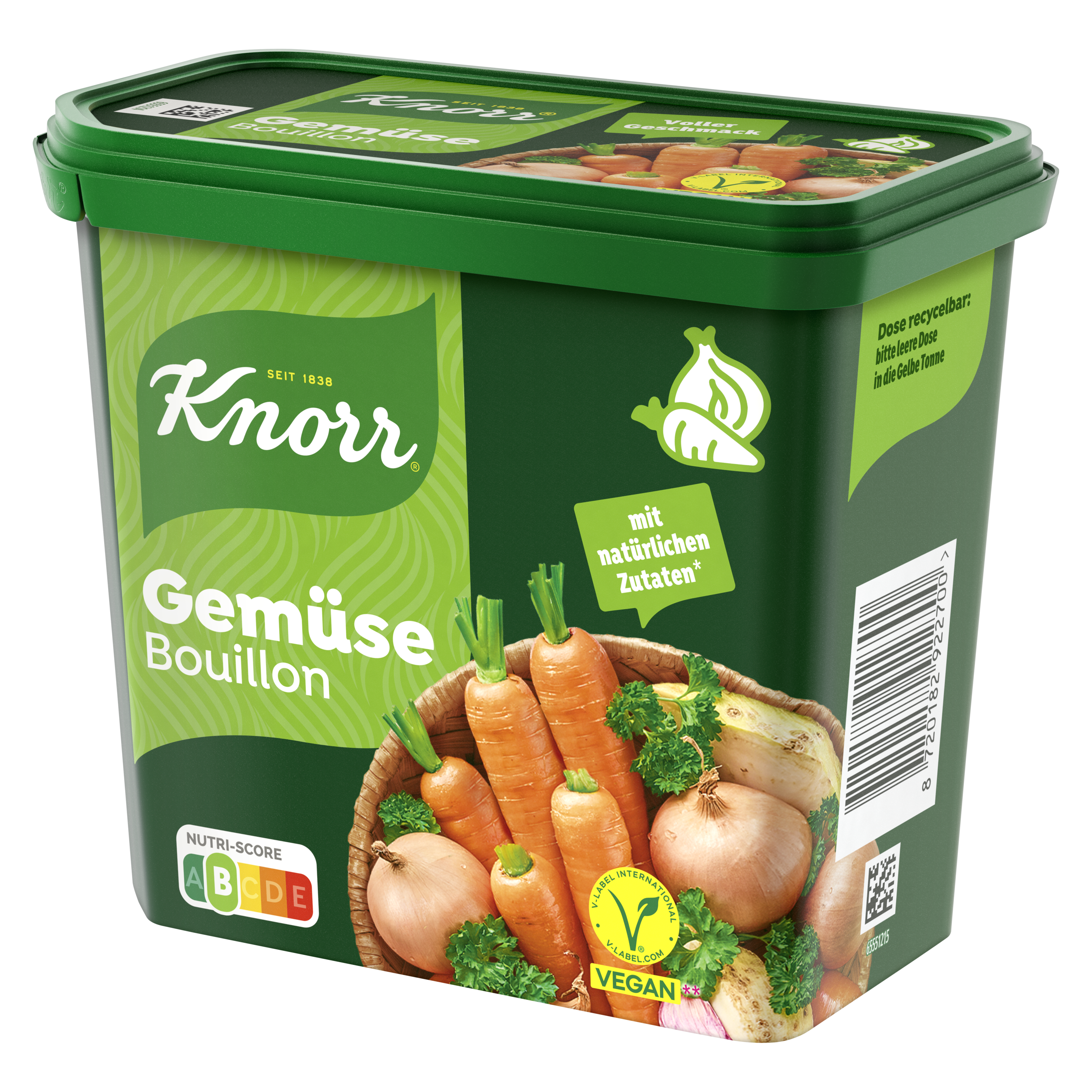 Knorr Bouillon Gemüse 16L  Dose