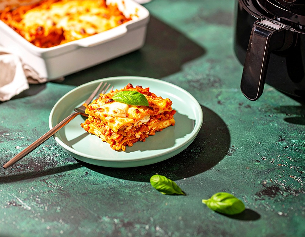 Vegane Lasagne im Air Fryer 40 Min  recipe
