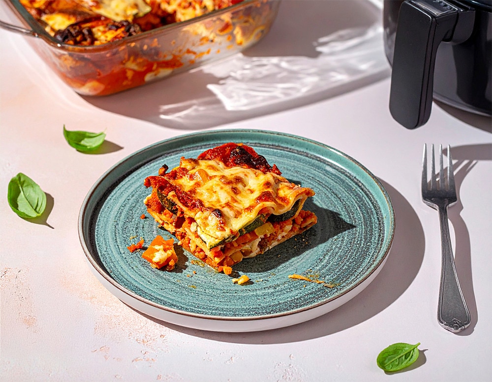 Gemüse Lasagne im Air Fryer 45 Min  recipe