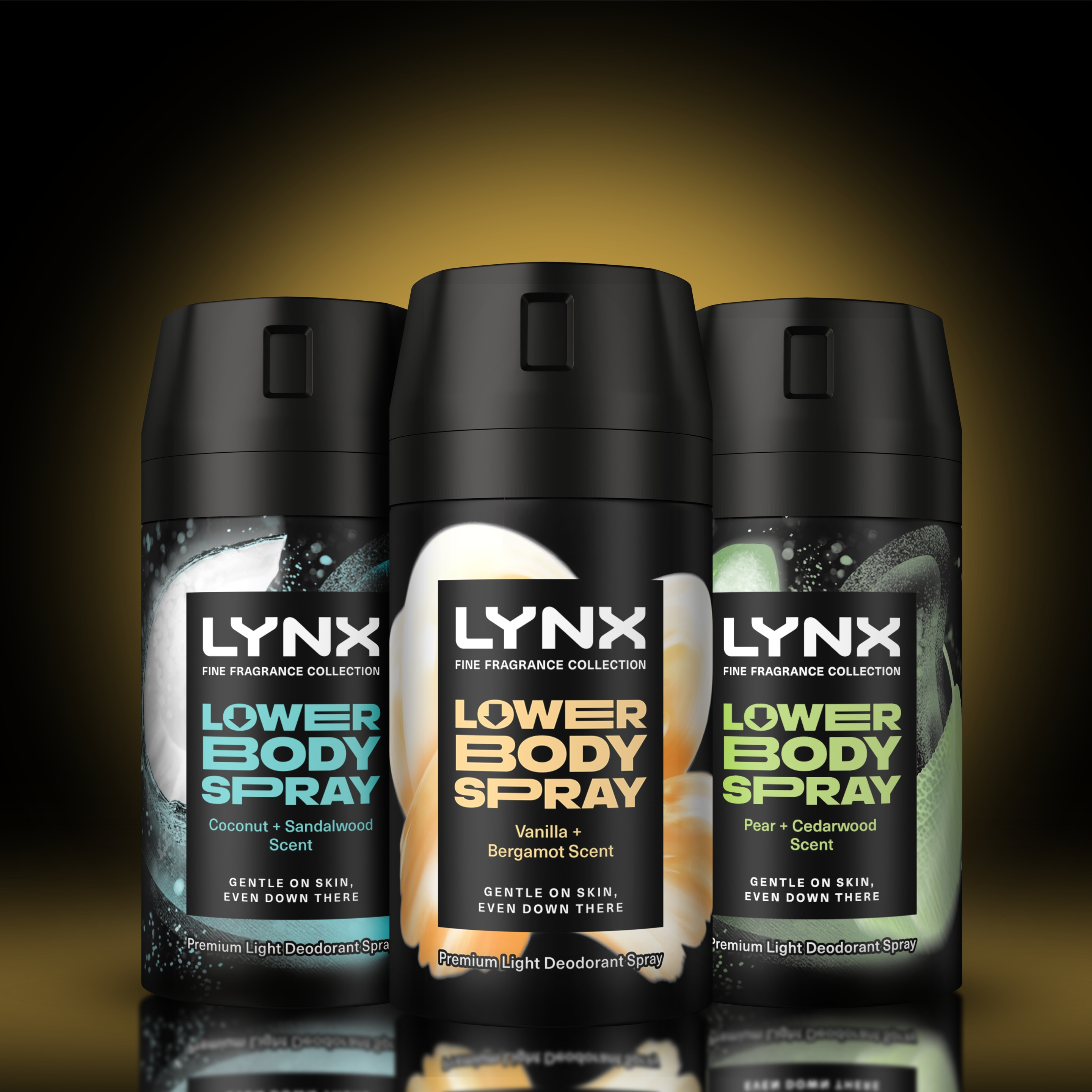Lynx Lower Body Product Range 