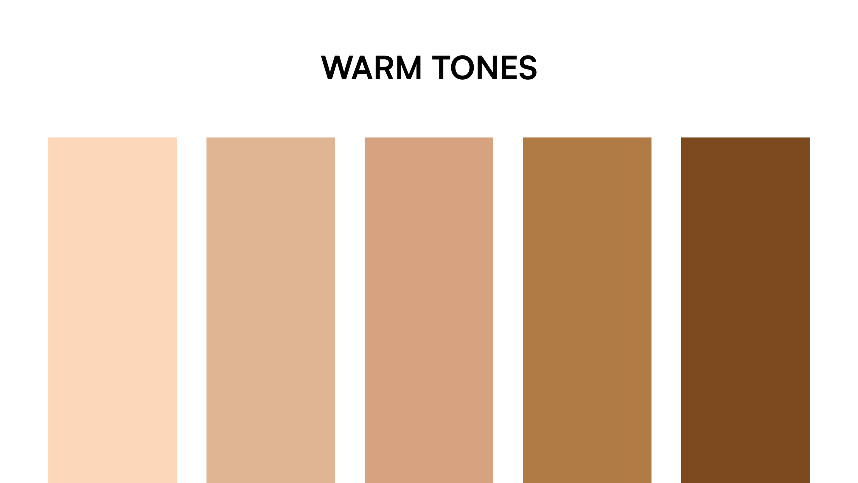 Foundation for Warm Skin Tone