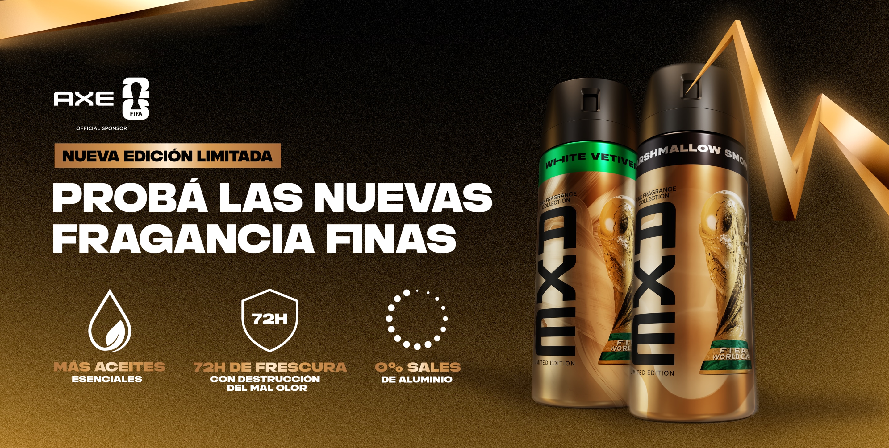 Fragancias finas Axe