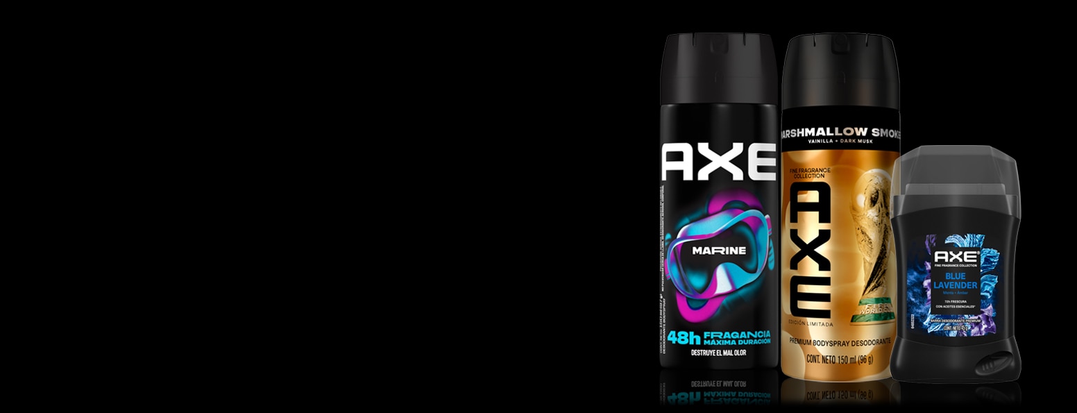 Axe banner cuidado personal