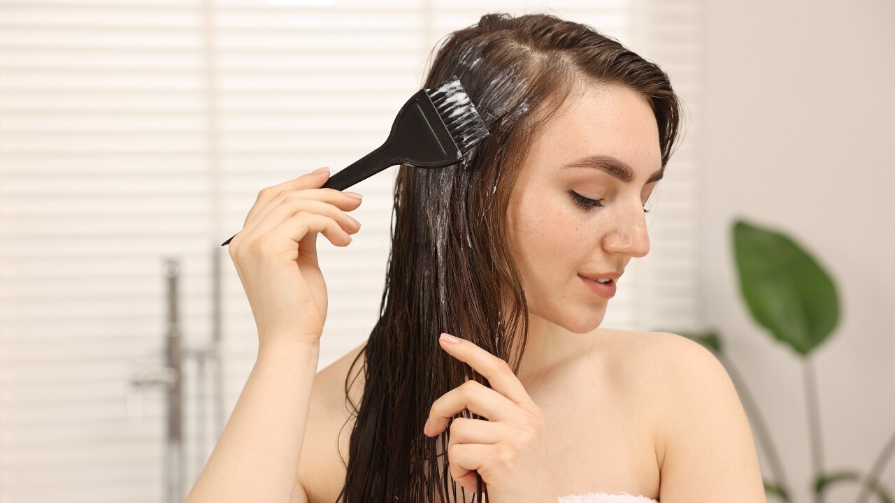 Step 3: Apply to the scalp first
