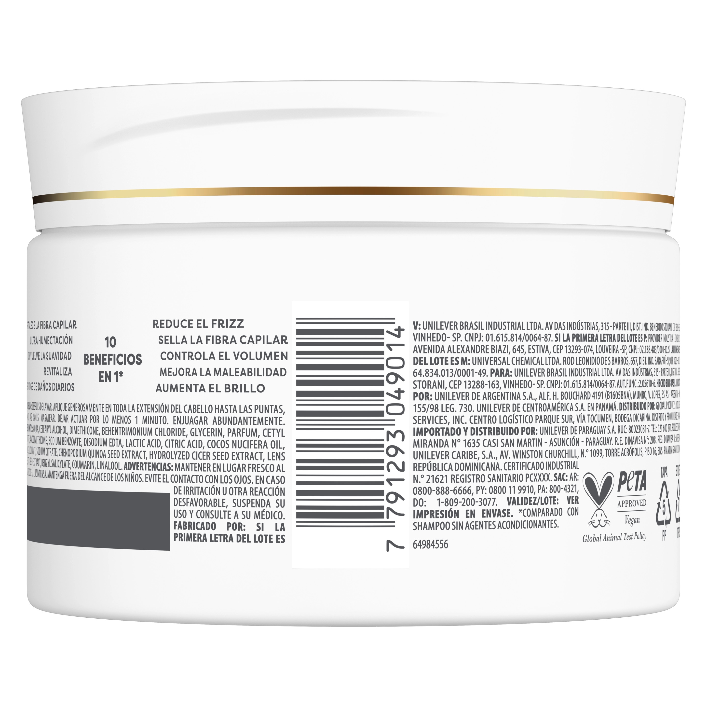 Mascara de Tratamiento Humectación + Coco Antióxido