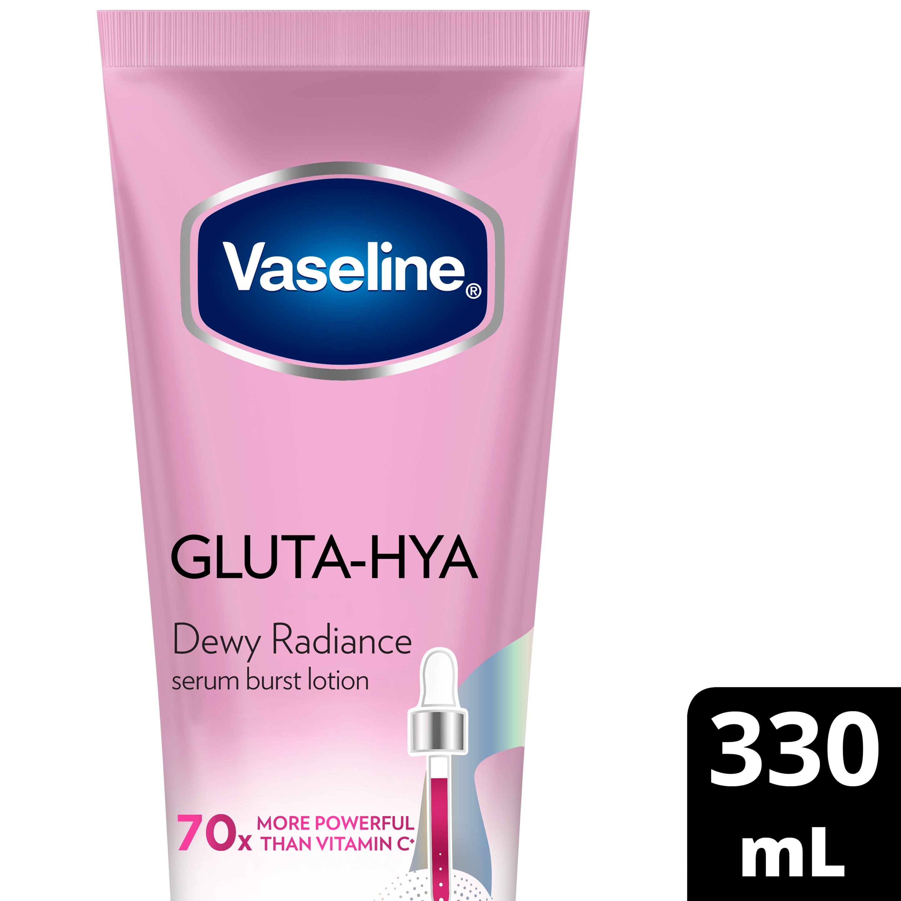 VASELINE  BODY SERUM Lotion Dewy Radiance 10X Niacinamide* 330 mL packshot