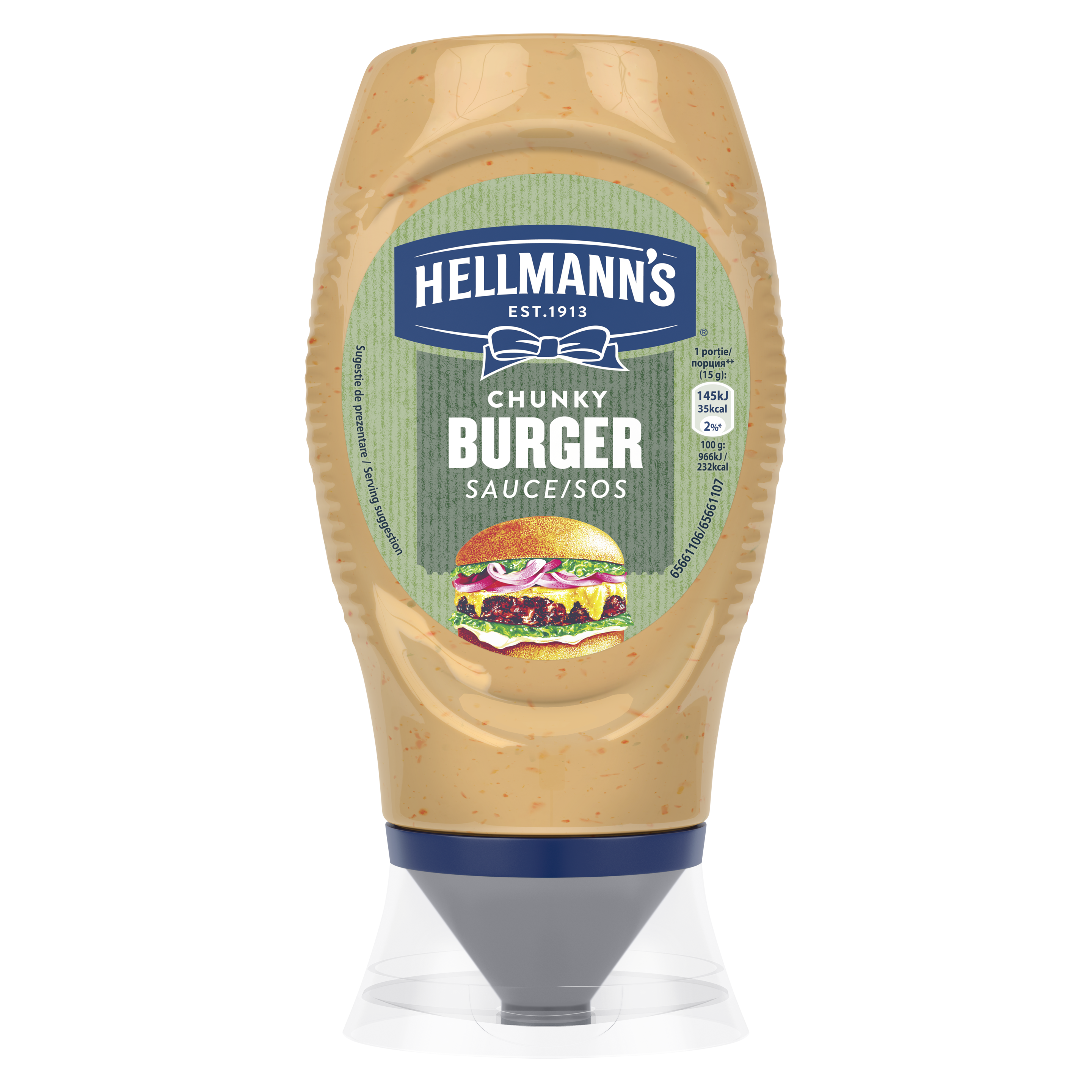 HELLMANN’S Chunky Burger szósz 258g