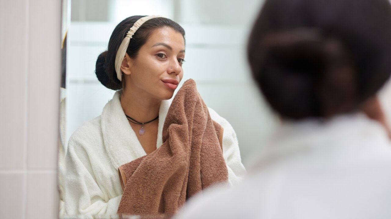 Step 2: Allow Skin to Dry