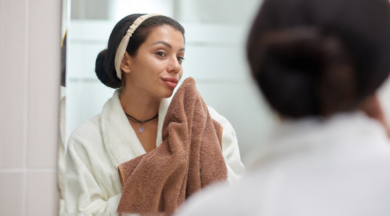Step 2: Allow Skin to Dry