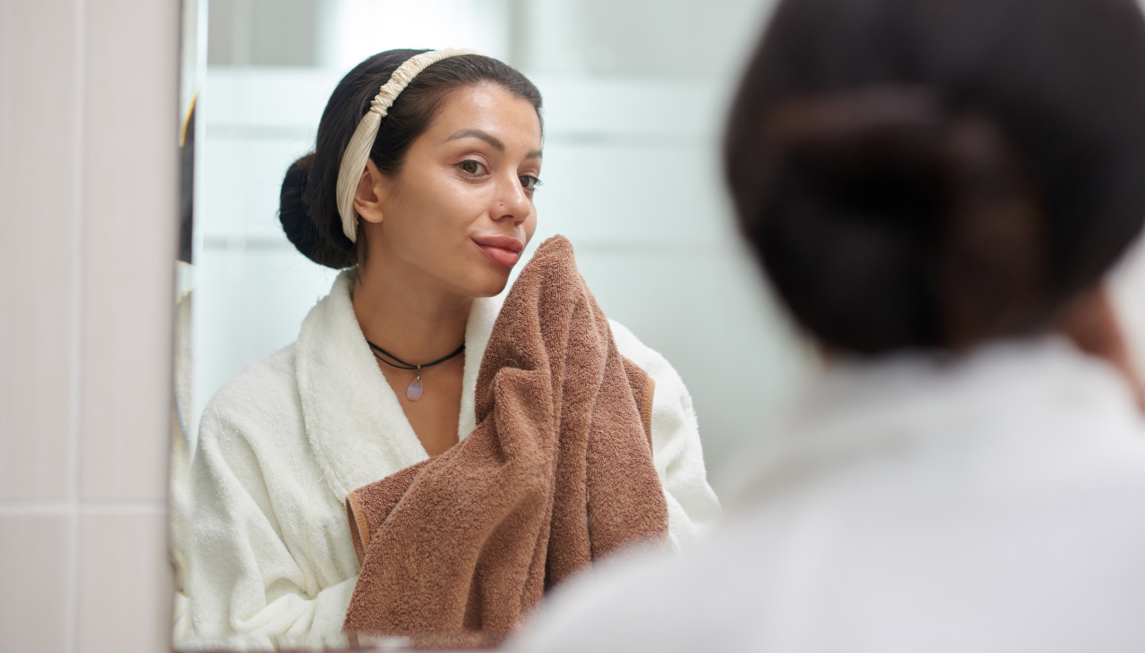 Step 2: Allow Skin to Dry