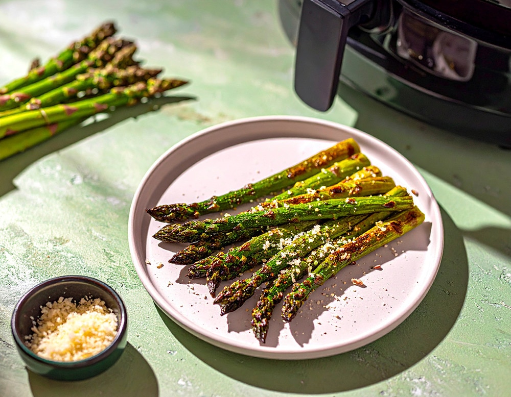 Grundrezept für Spargel im Air Fryer 18 Min  recipe