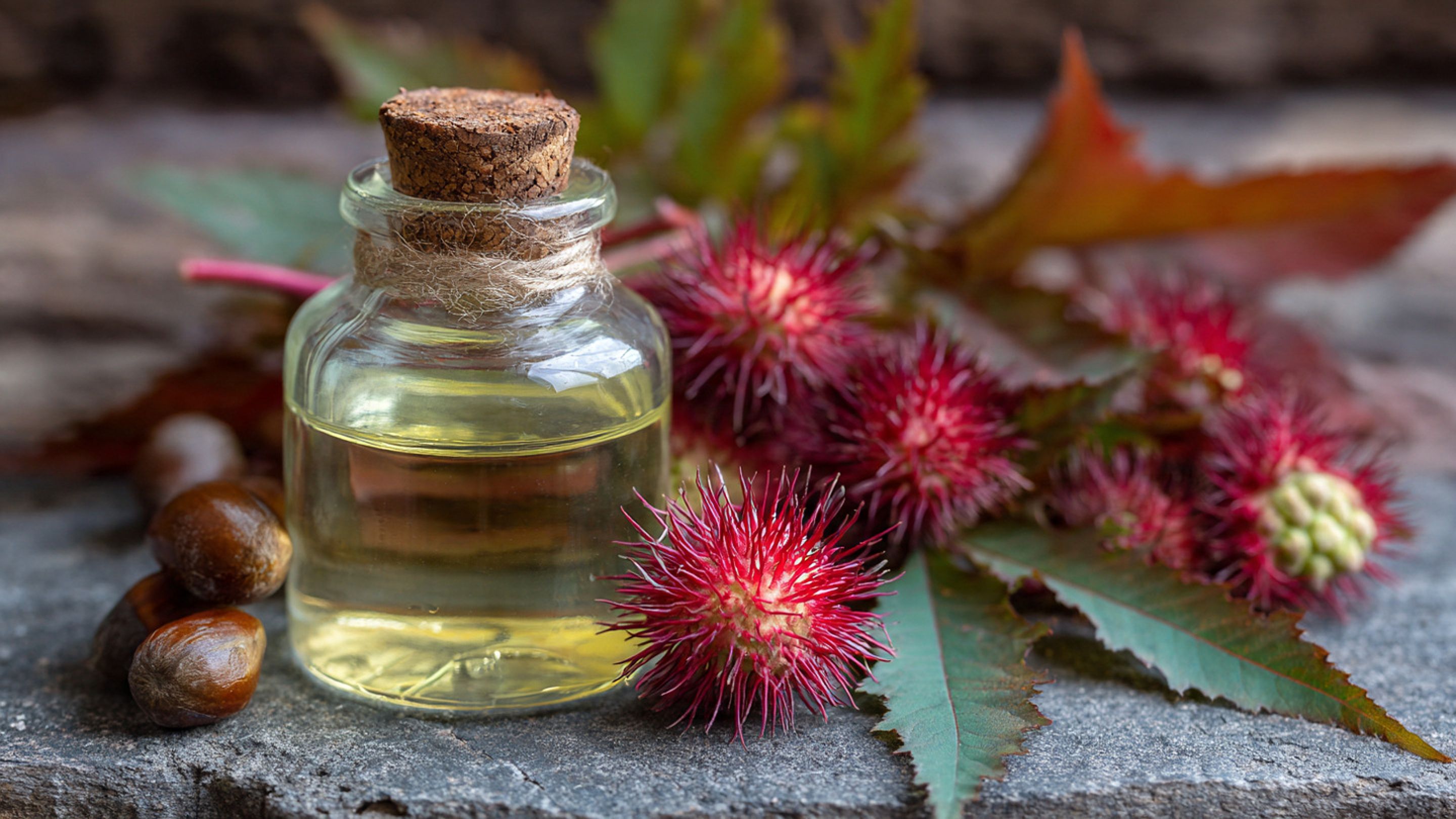 Coconut Oil and Castor Oil Power Blend