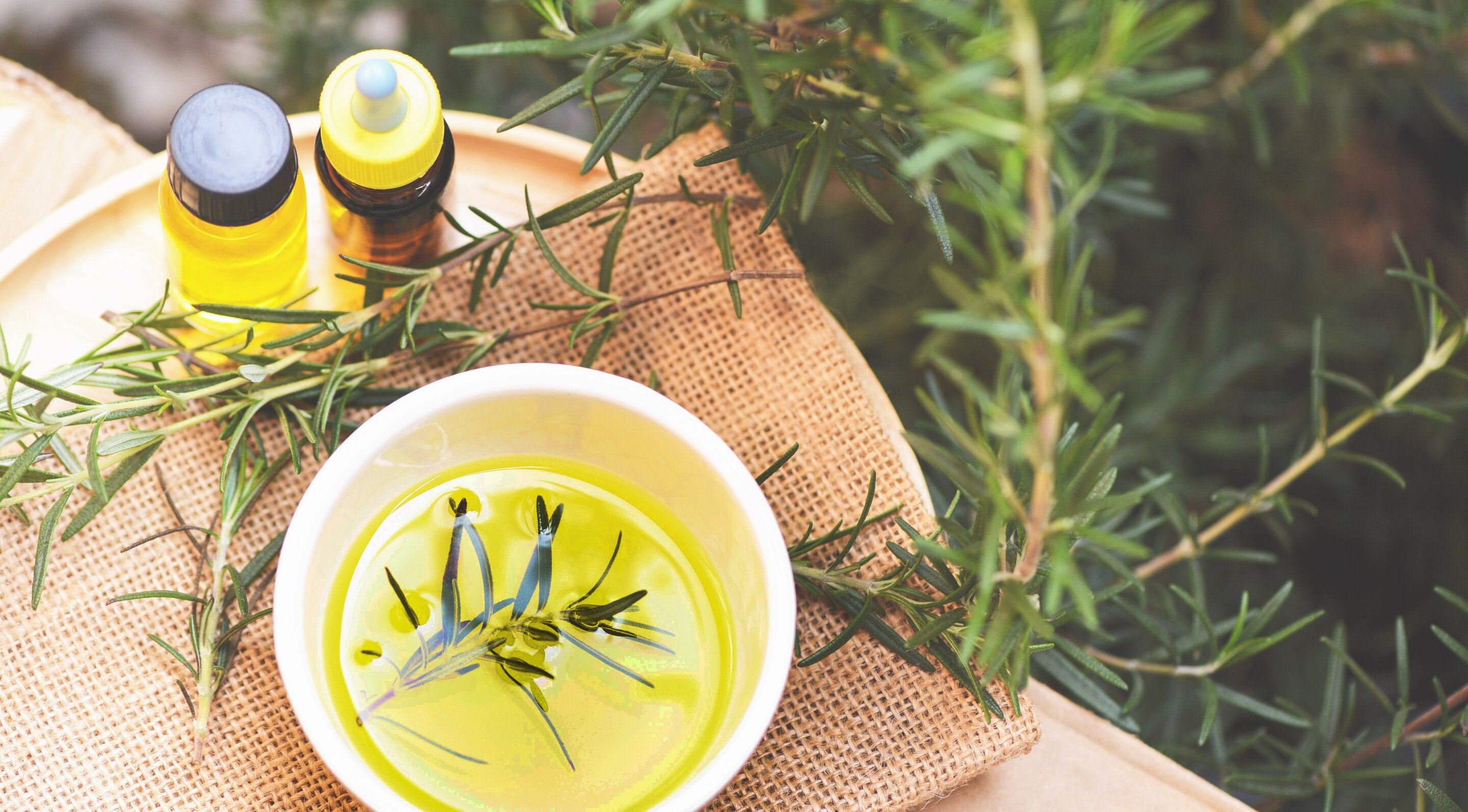 Coconut Oil and Rosemary Essential Oil Growth Booster