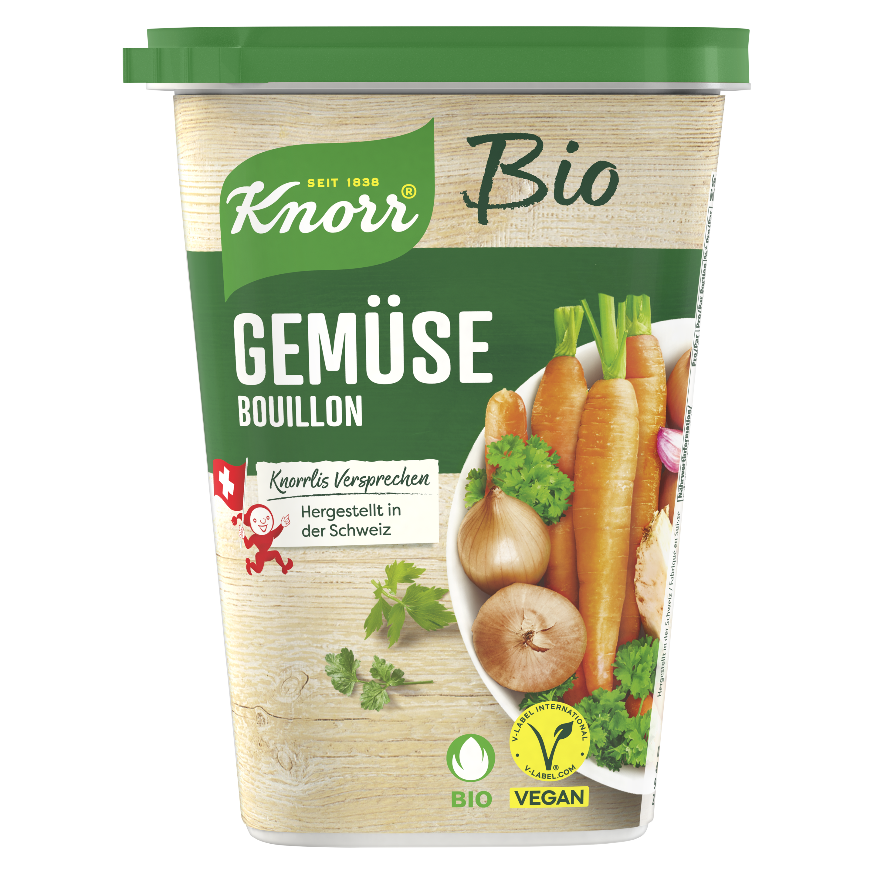 Knorr Bourgeon Bio Boullon de légumes  292 g packshot