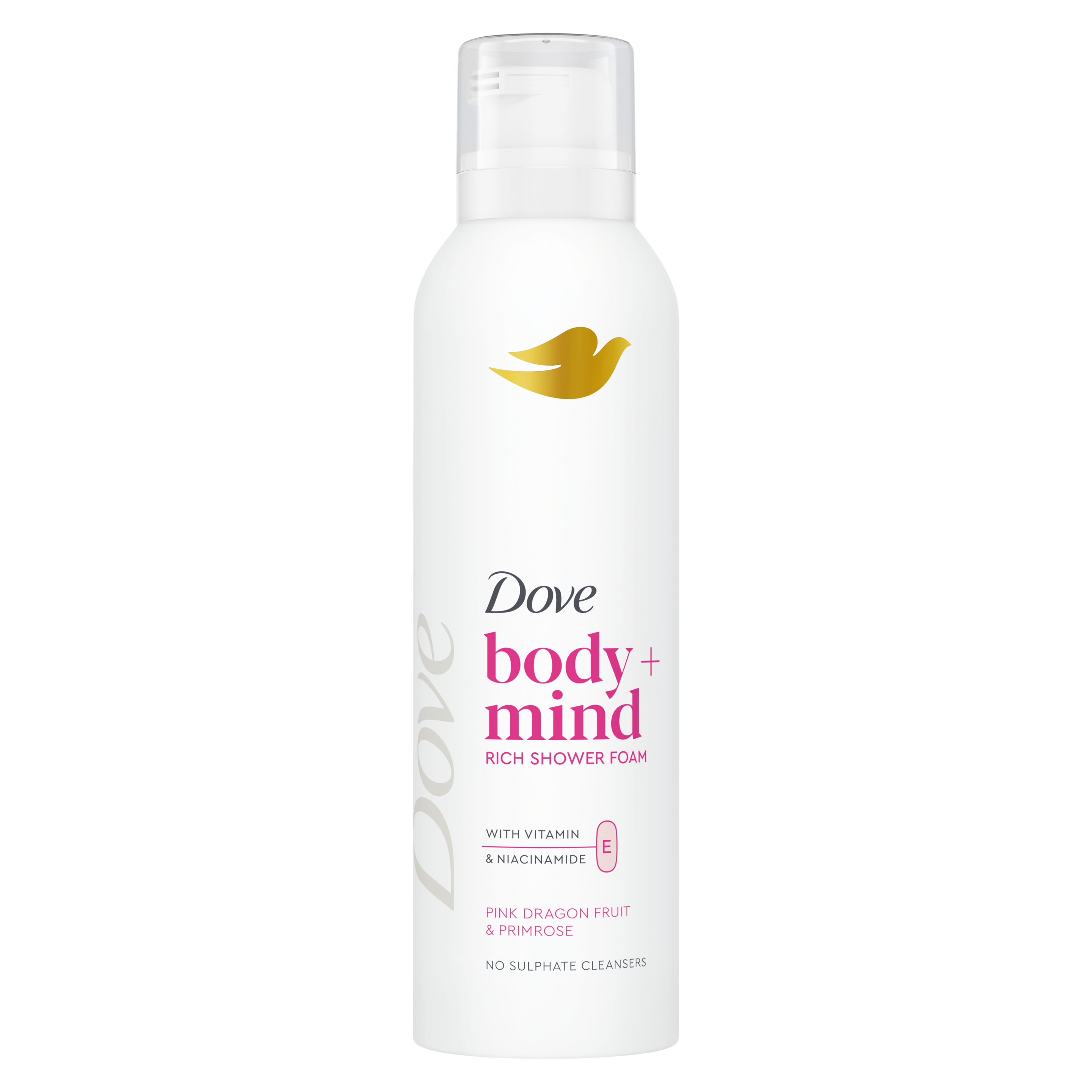 Dove body + mind Dragon Fruit body cleanser Shower Foam 200 ml packshot
