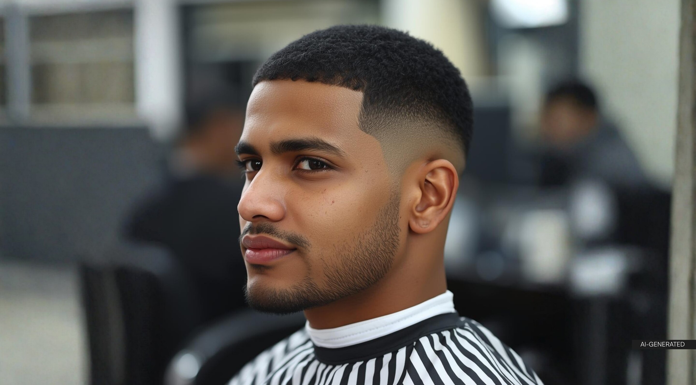 7. Textured Crop with Skin Fade