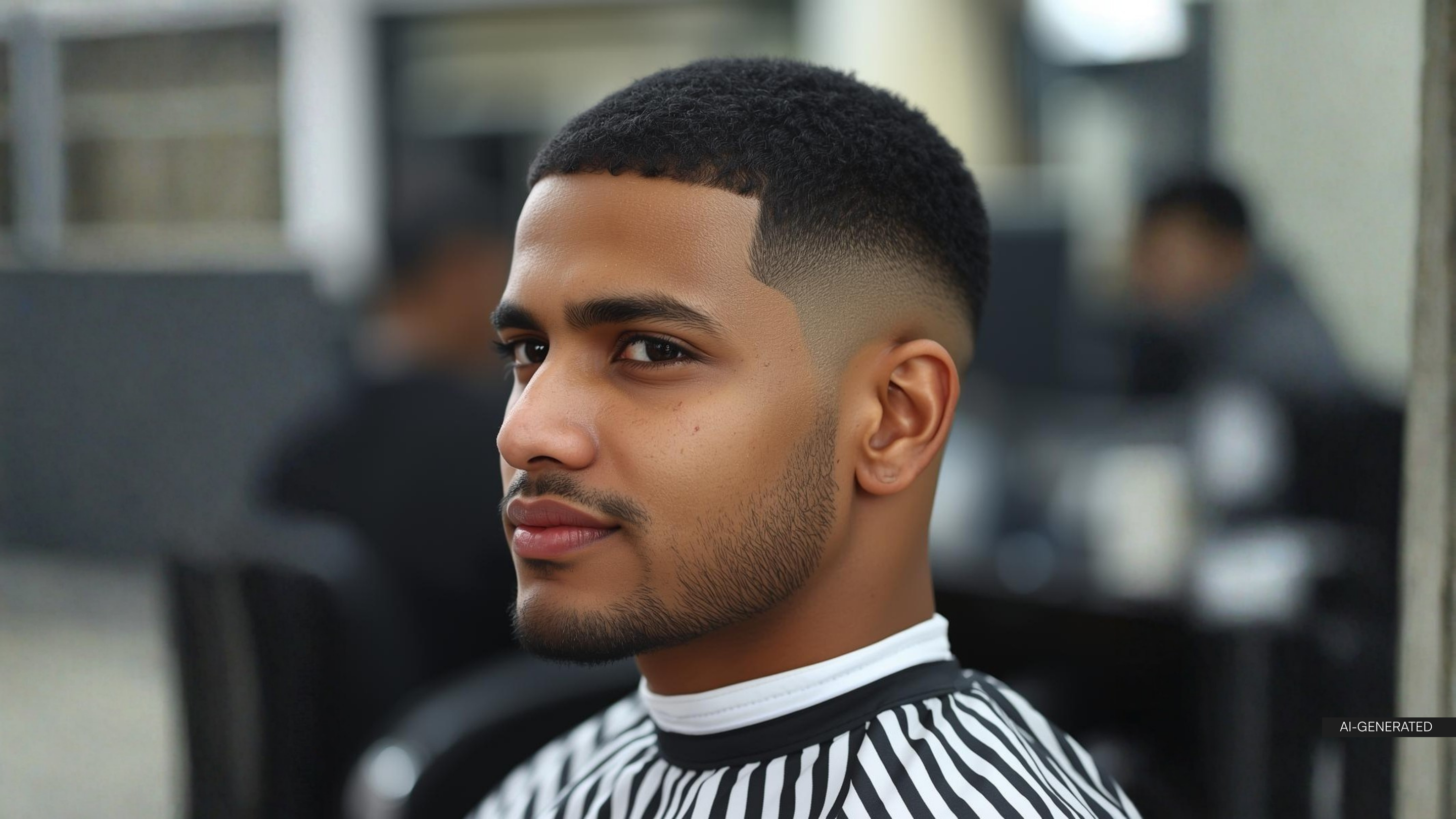 7. Textured Crop with Skin Fade