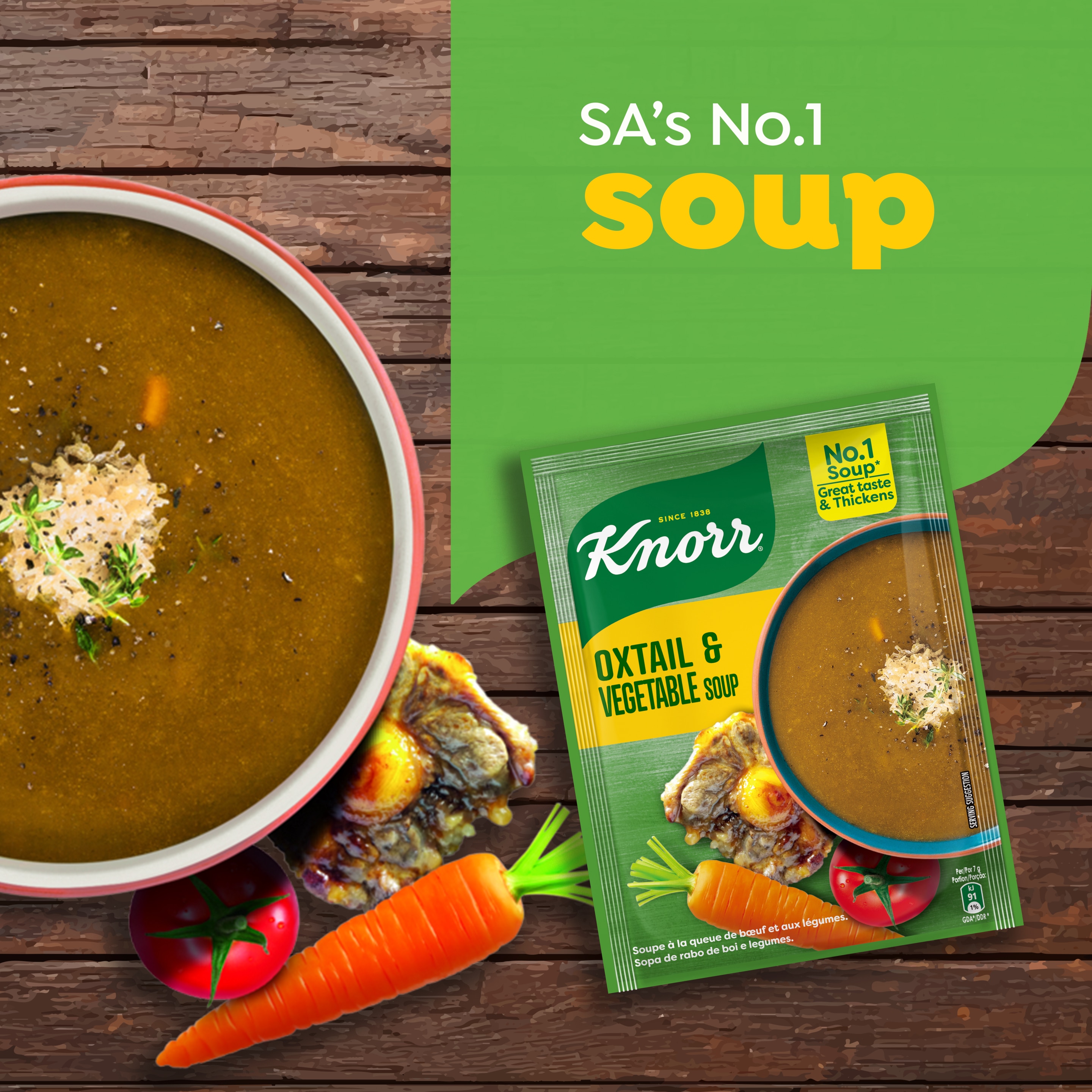 Knorr  Oxtail and Vegetable  Soup  45g