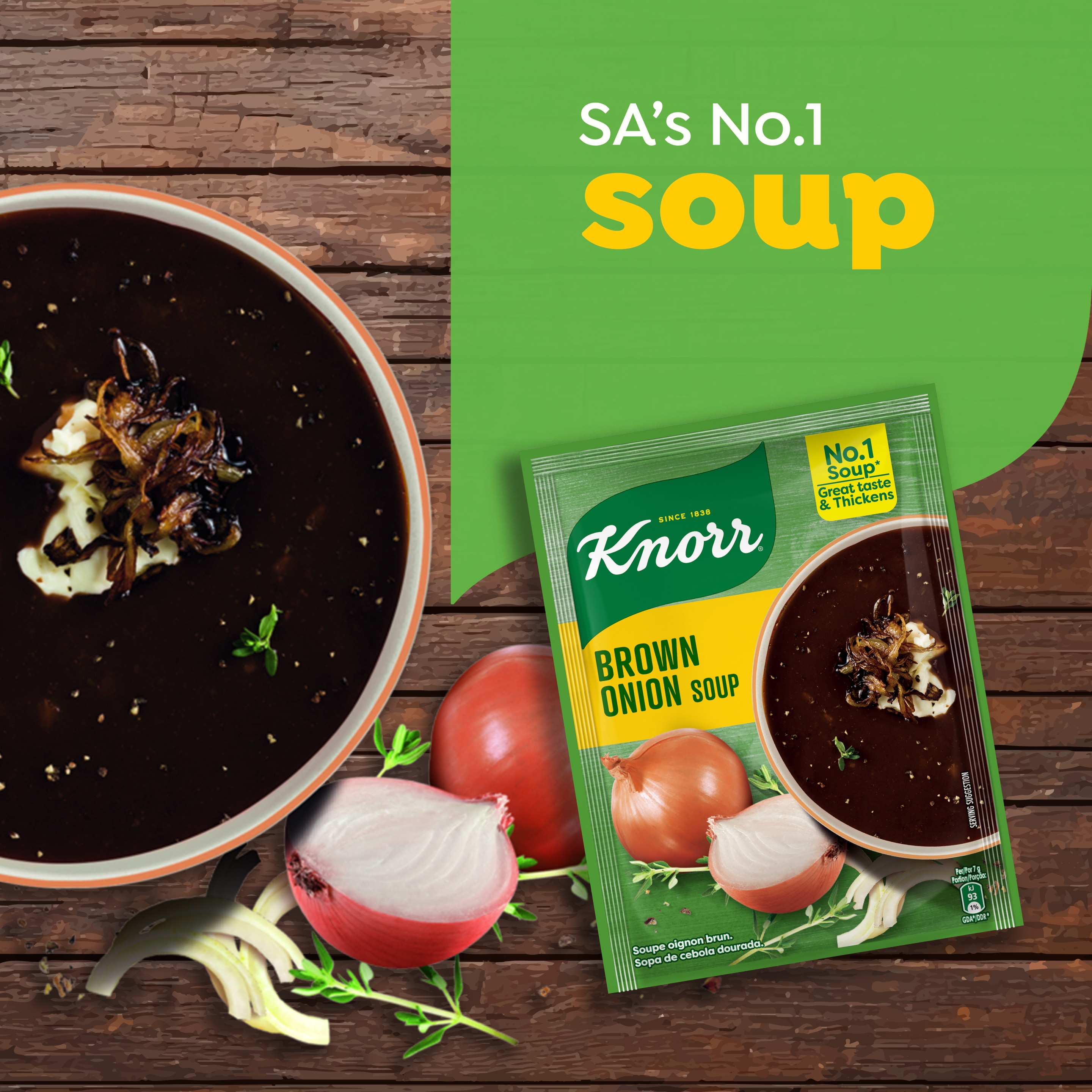 Knorr  Brown Onion Soup  45g
