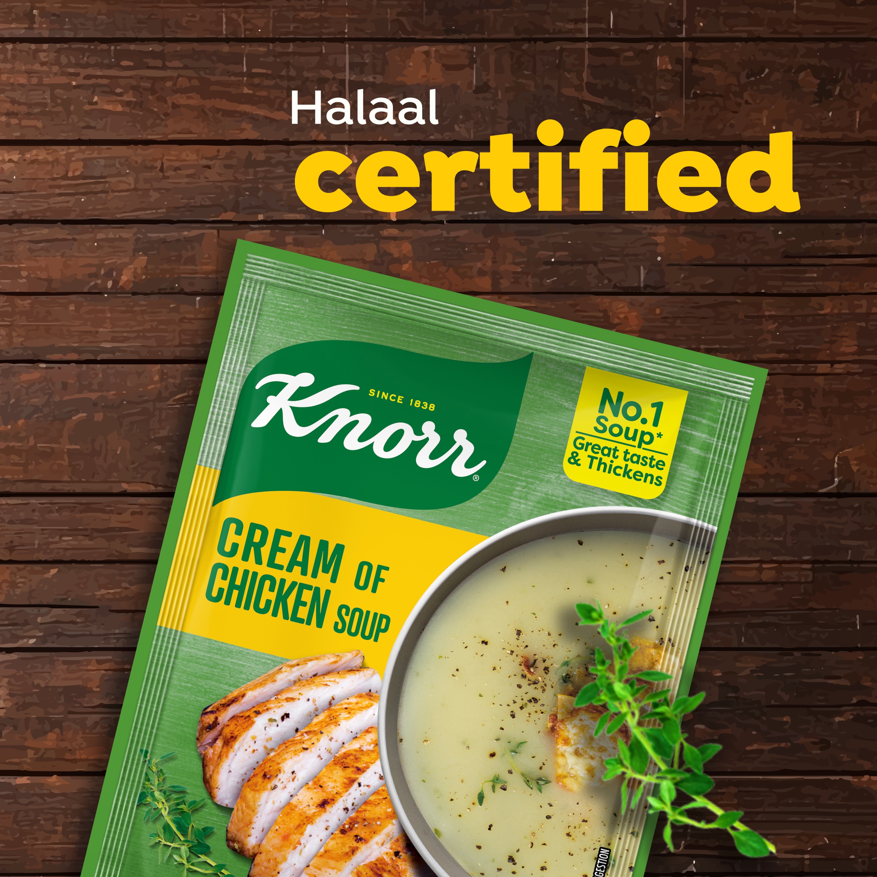 Knorr  Cream of Chicken Soup  45g