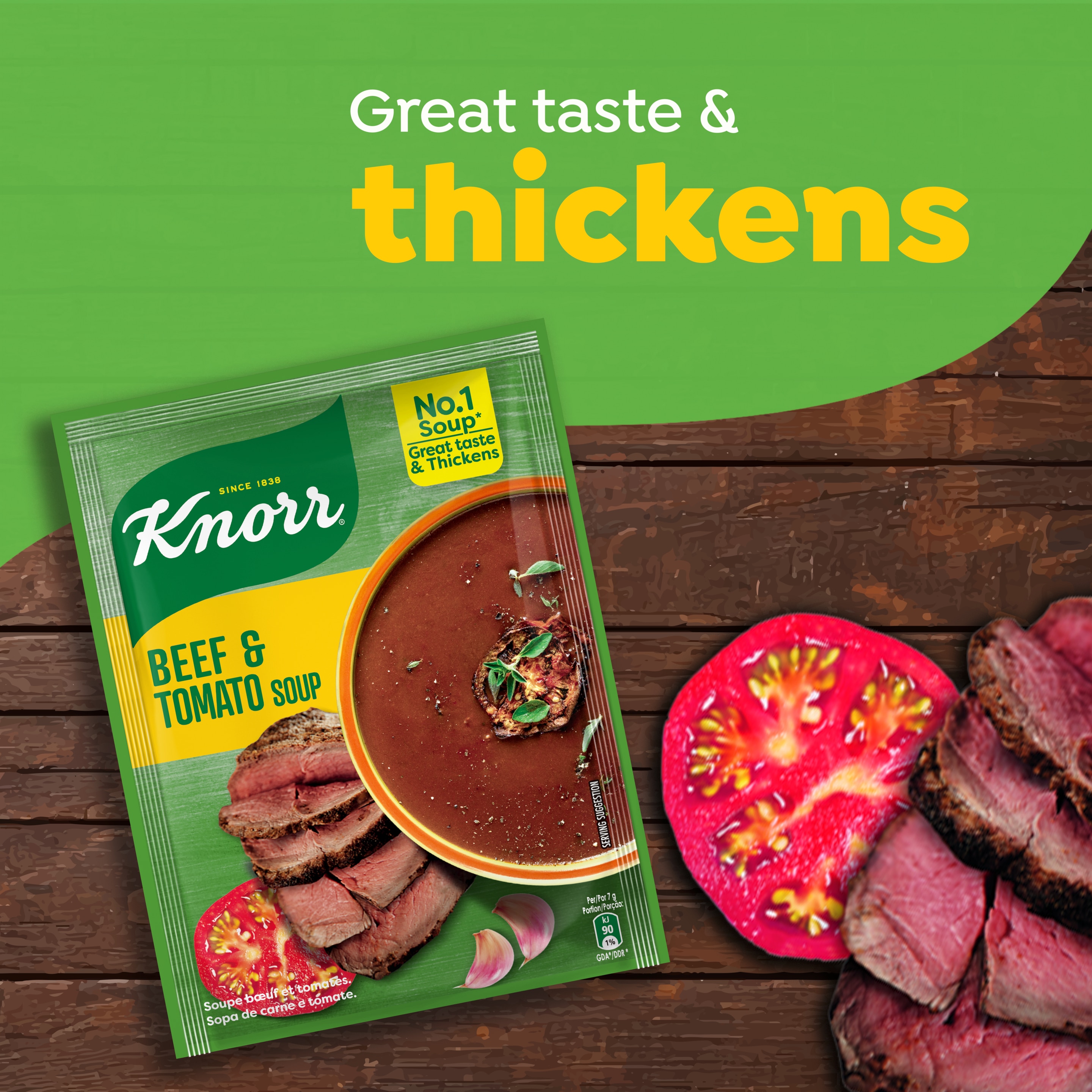 Knorr  Rich Beef and Tomato  Soup  45g