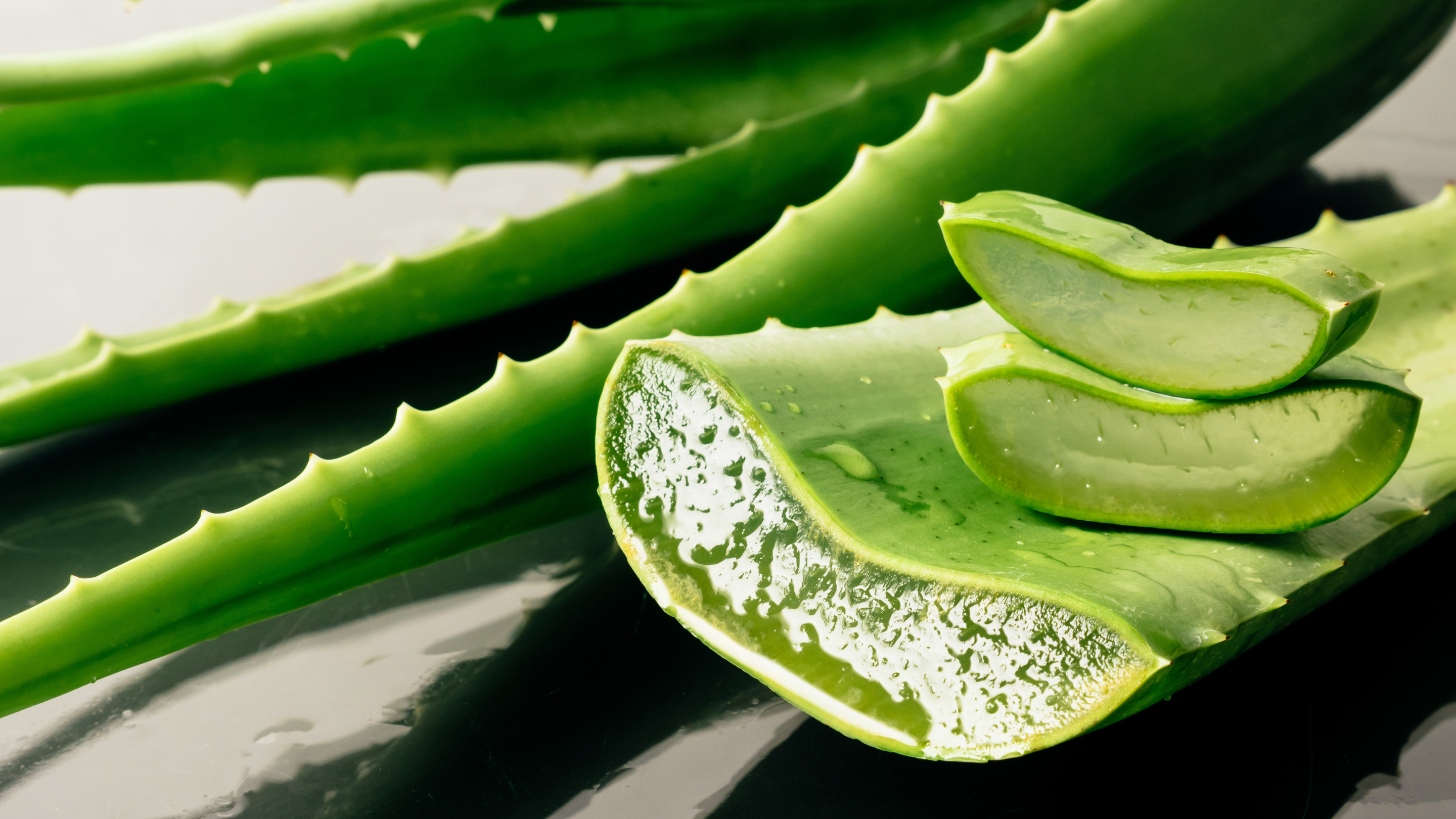 Aloe vera provides:
