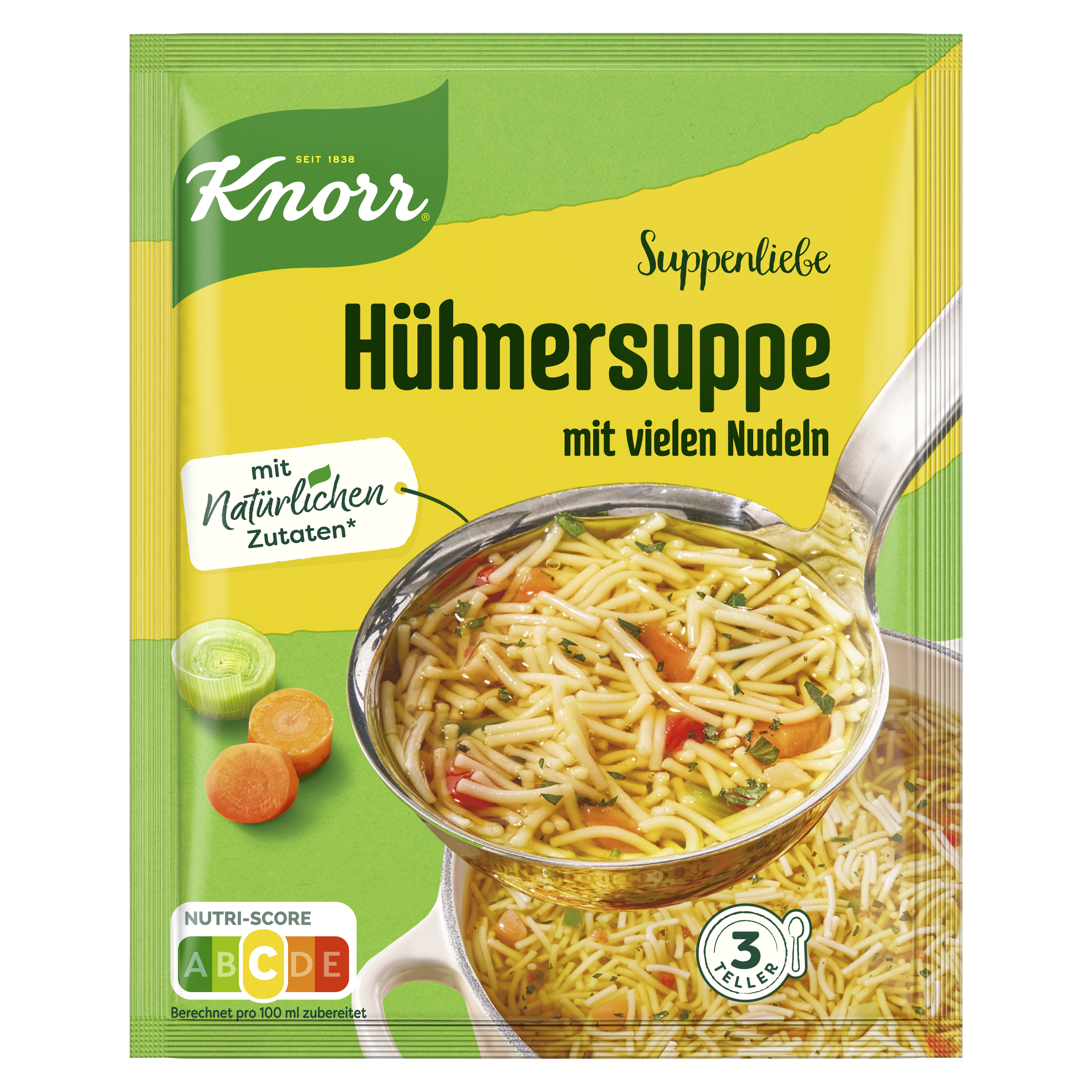 Knorr Suppenliebe Hühner Suppe 750ml Beutel packshot