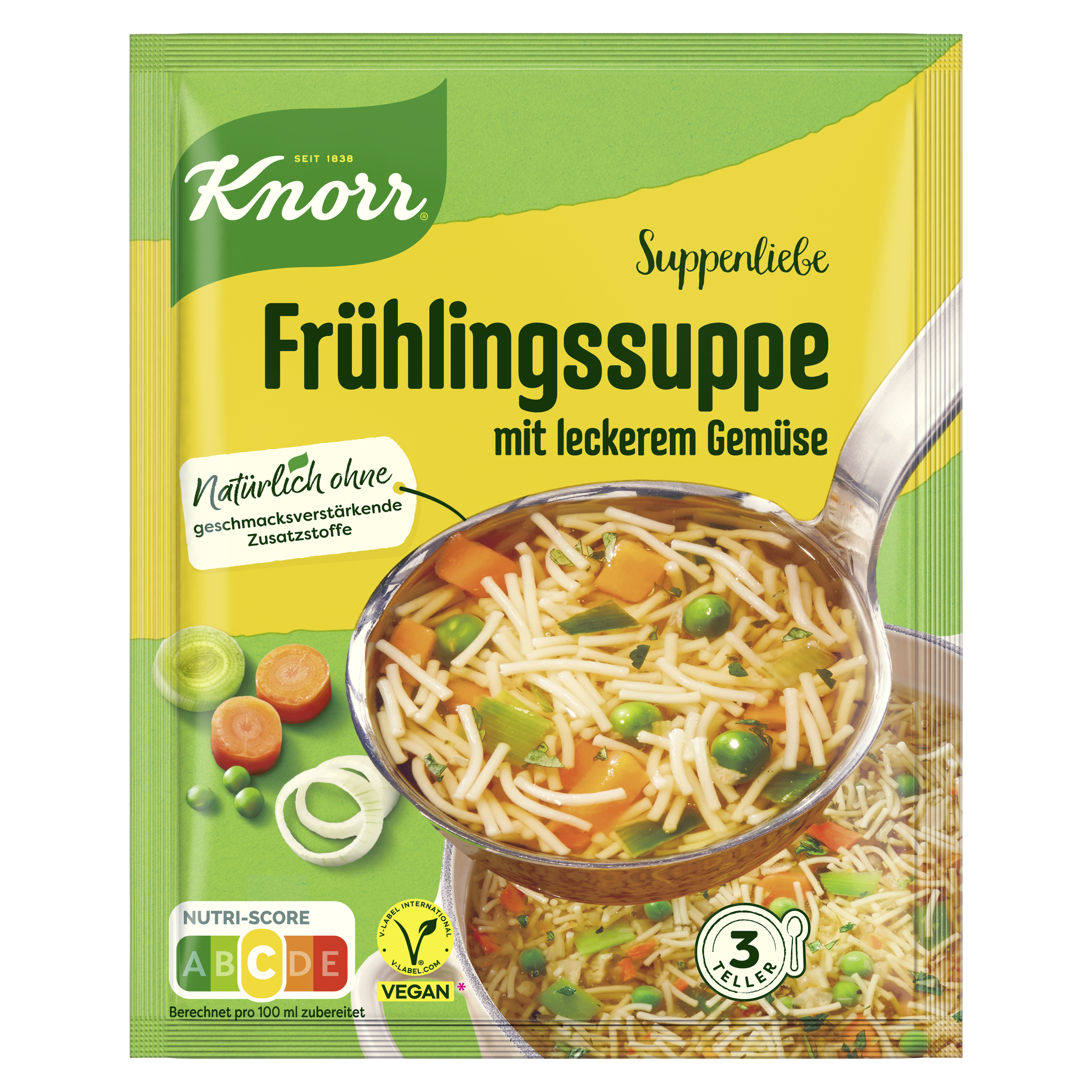 Knorr Suppenliebe Frühlingssuppe 750ml Beutel packshot