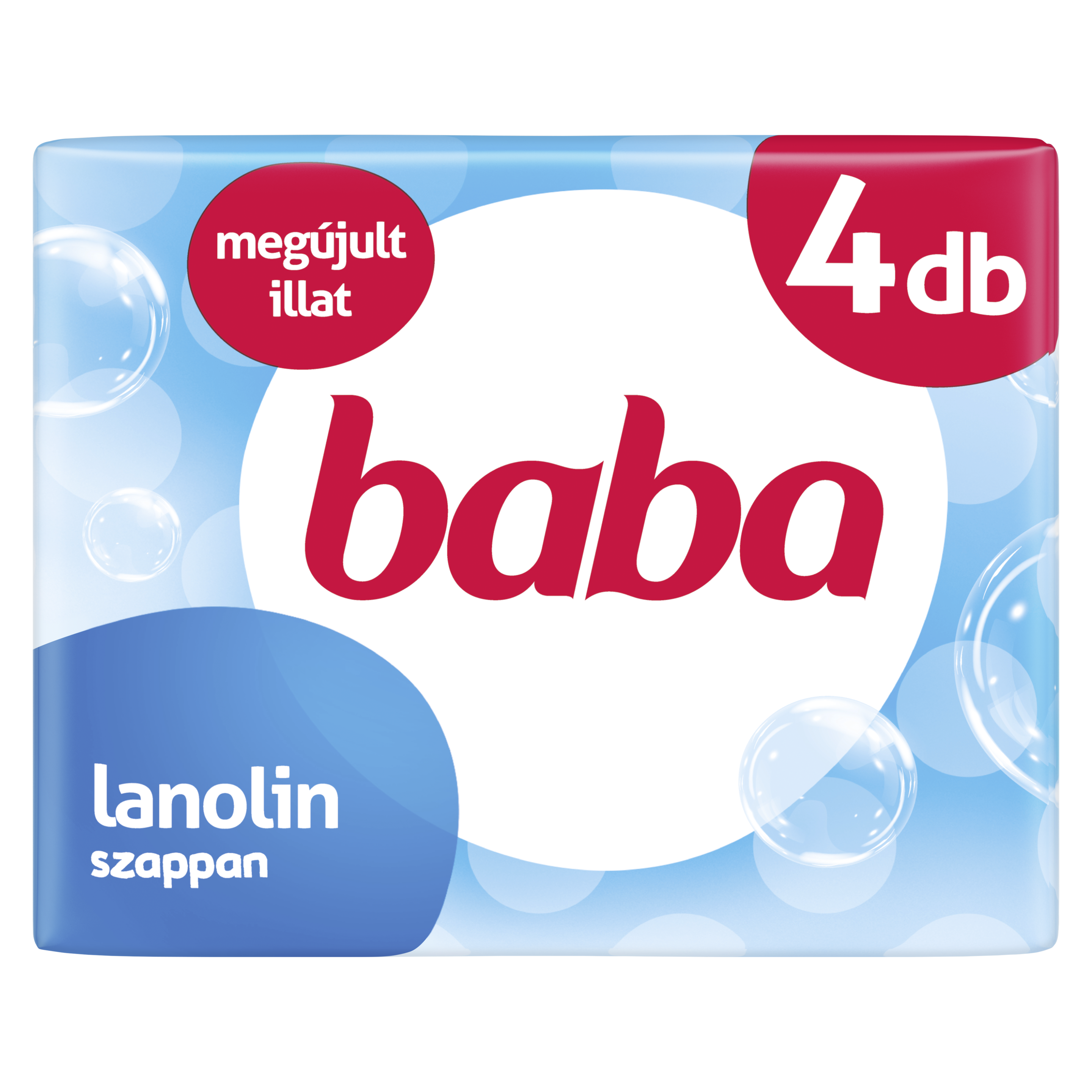 Baba szappan lanolin 4x90g packshot