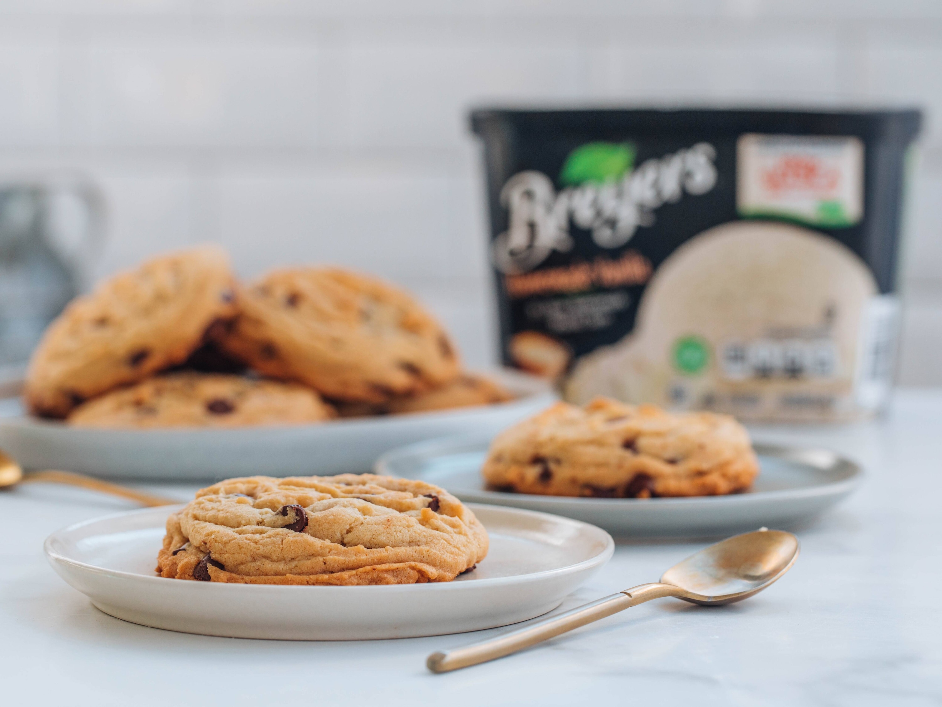 Chocolate Chip Ice Cream Cookies Recipe