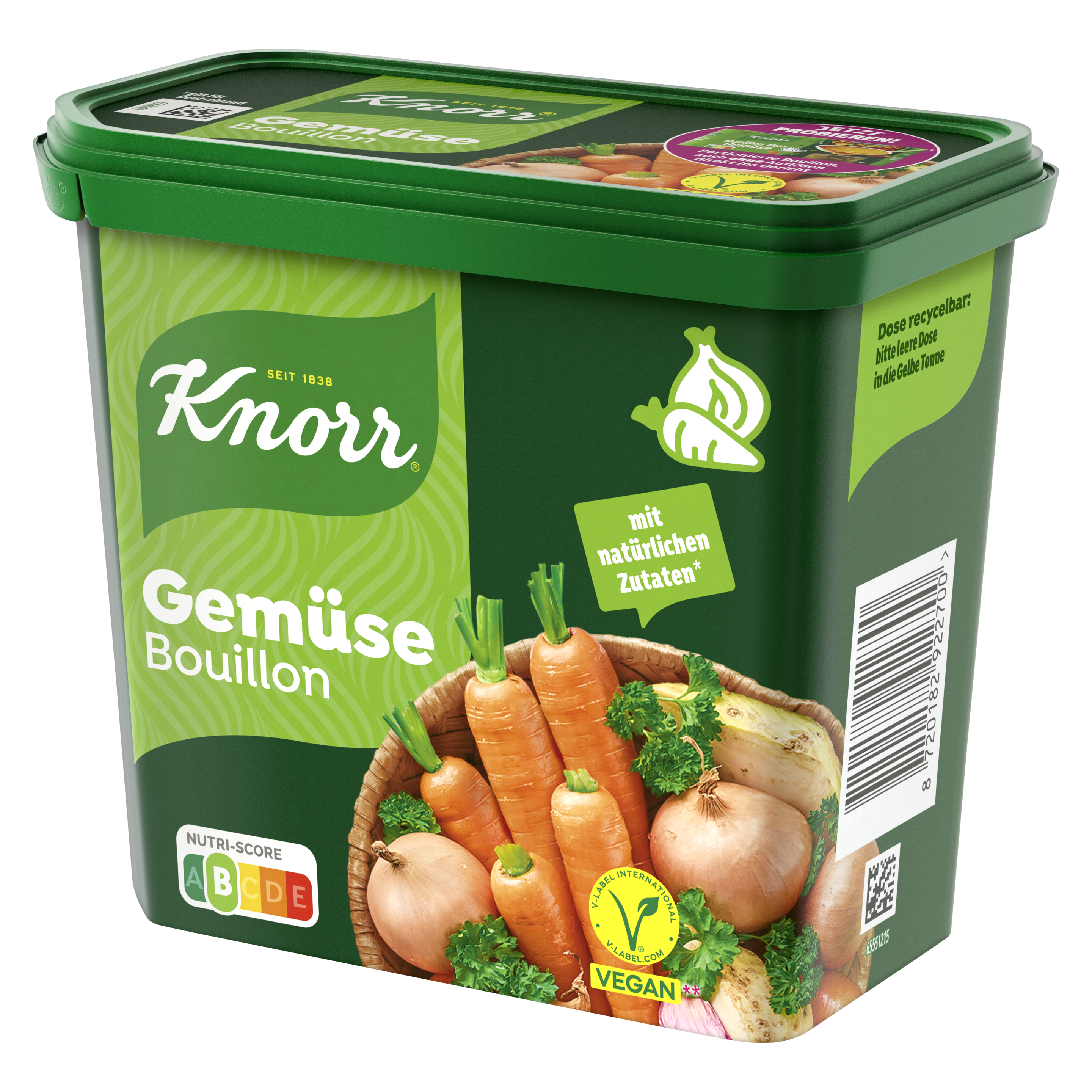 Knorr Gemüse Bouillon vegan 16 Liter