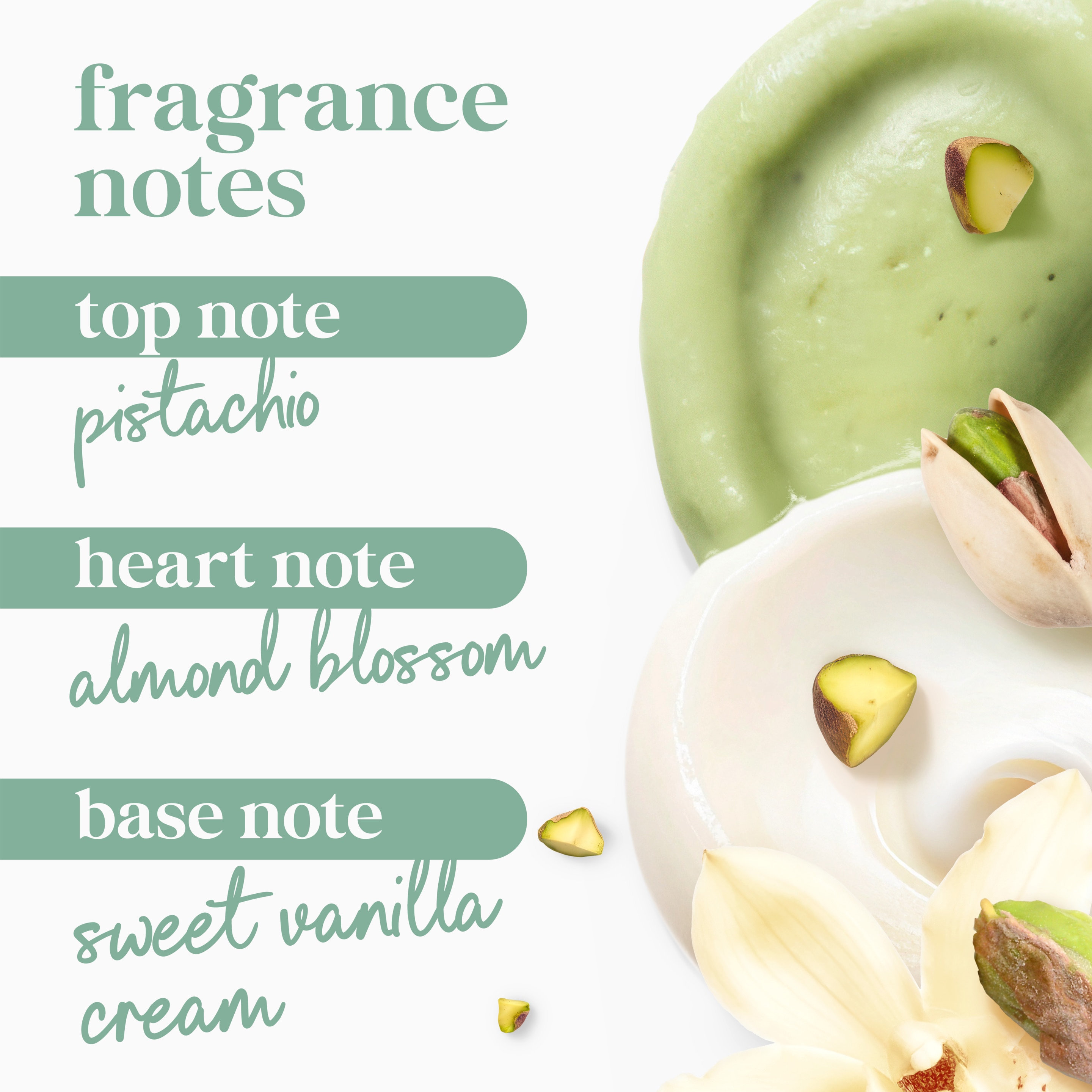 Pistachio & Vanilla Cream Body Wash