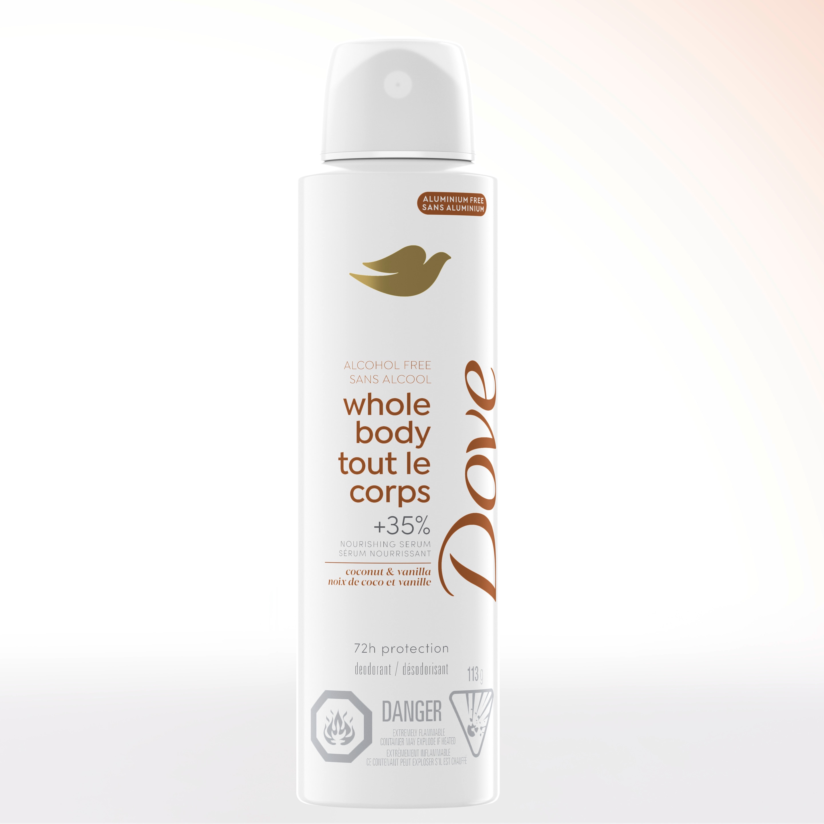 Dove Coconut & Vanilla Whole Body Spray