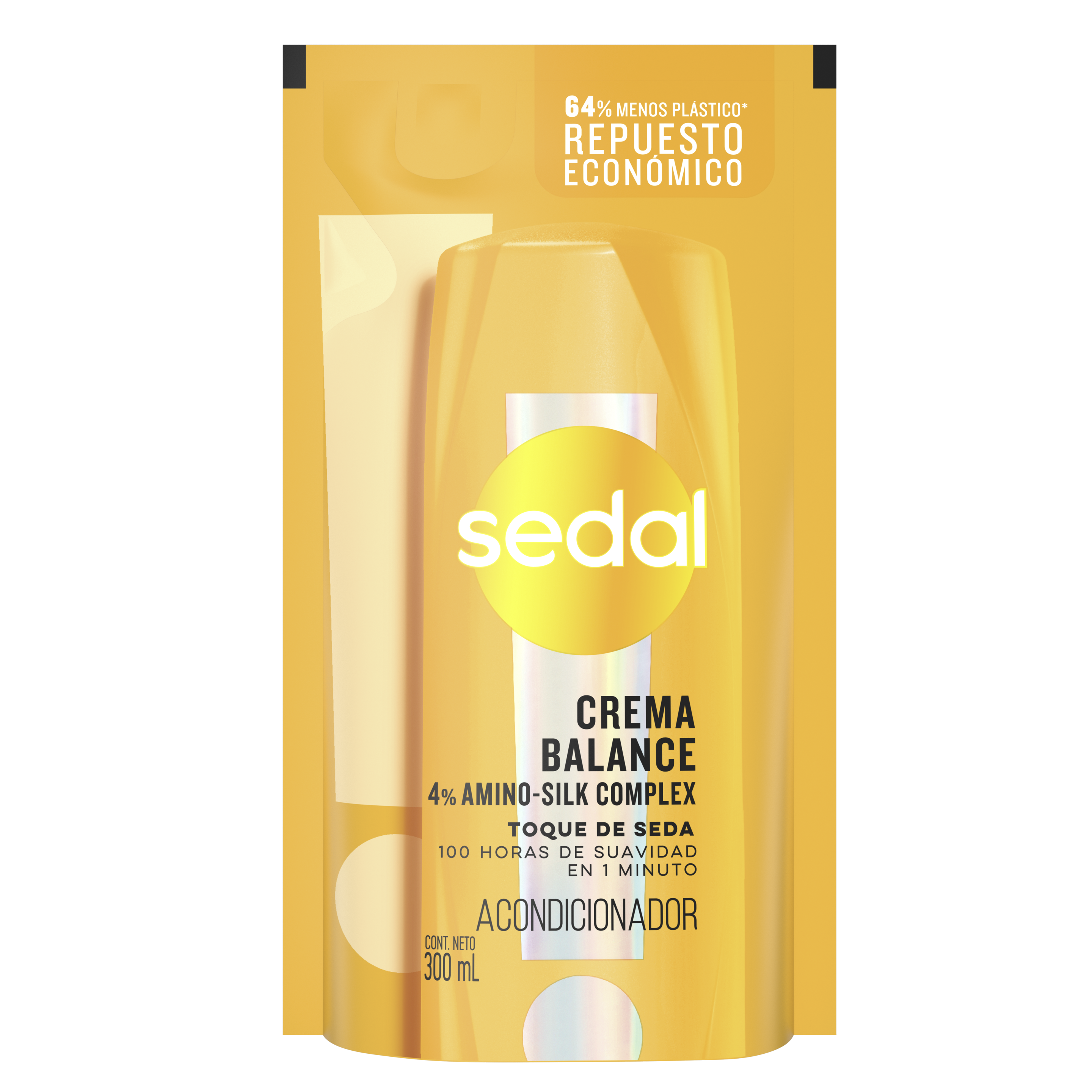 Imagen de envase Sedal Crema Balance Infusión Activa Acondicionador 300ml