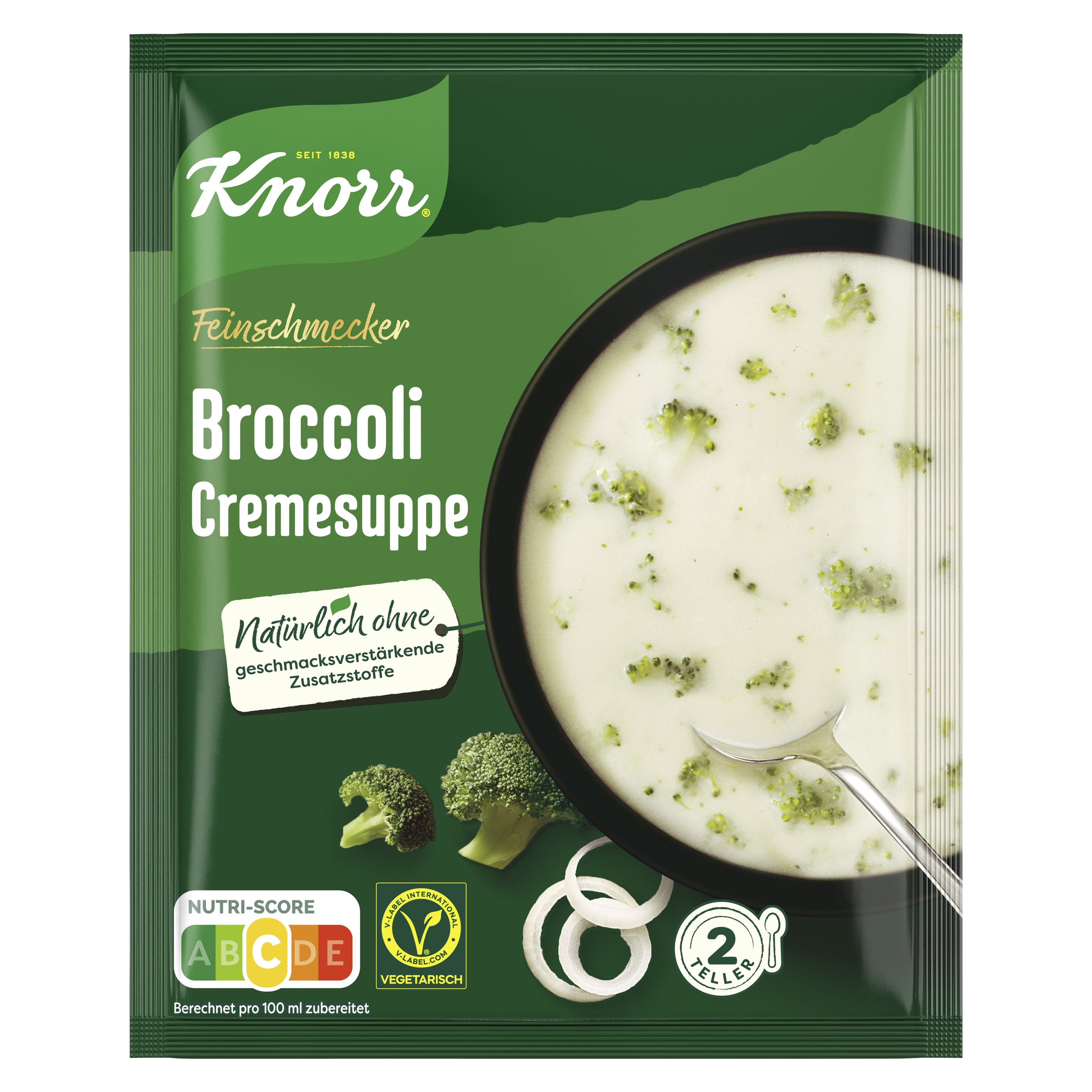 Knorr Feinschmecker Broccoli Cremesuppe 500ml Beutel