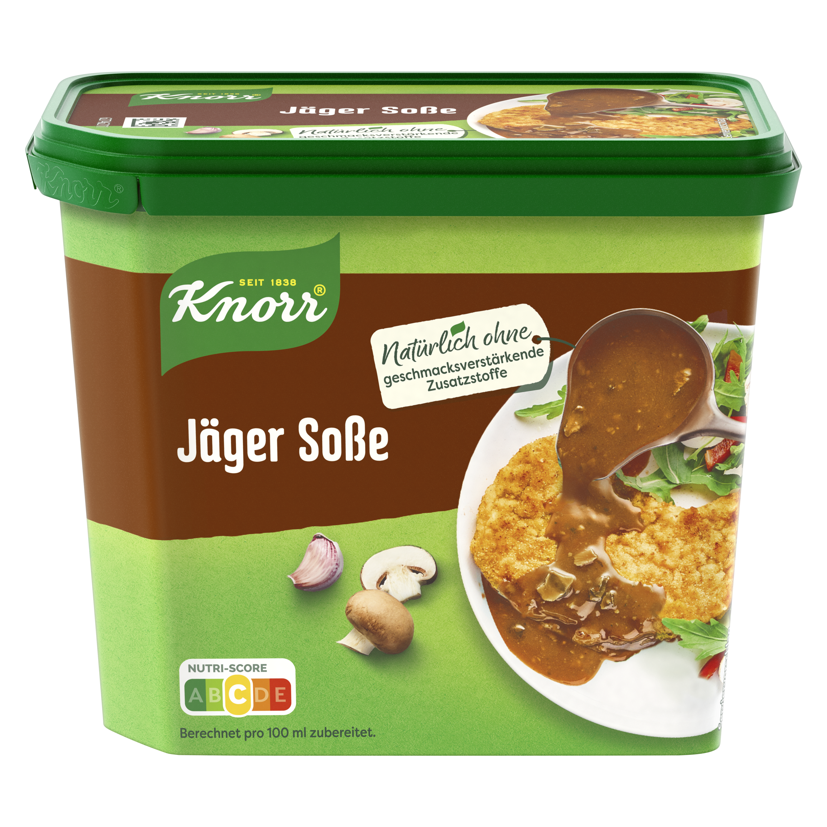 Knorr Jäger Soße Dose ergibt 2 l