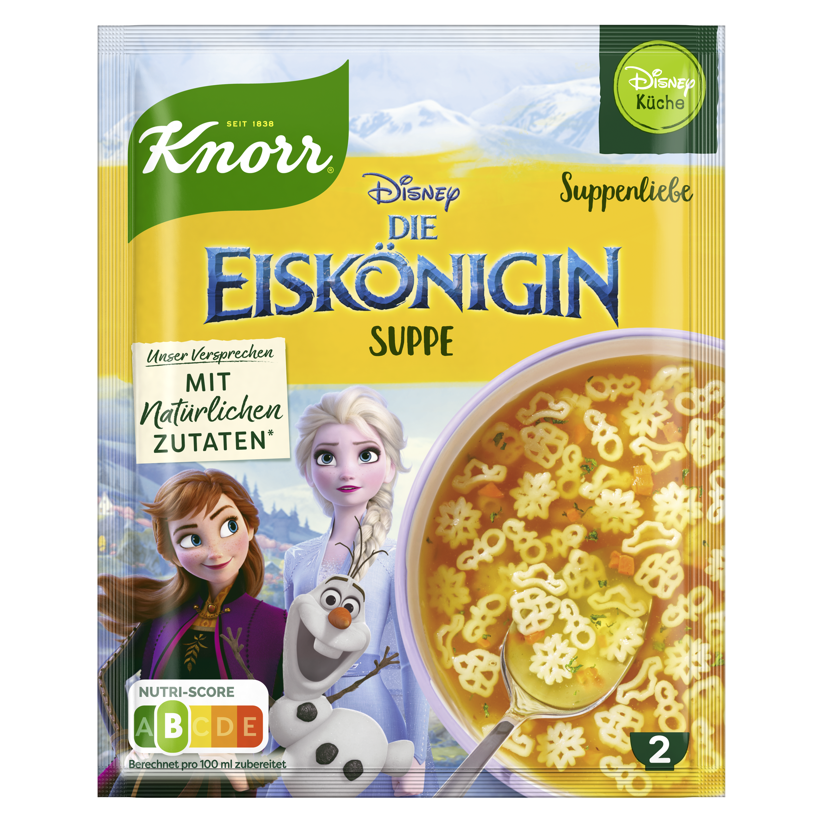 Knorr Suppenliebe die Eiskönigin Suppe 500ml Beutel