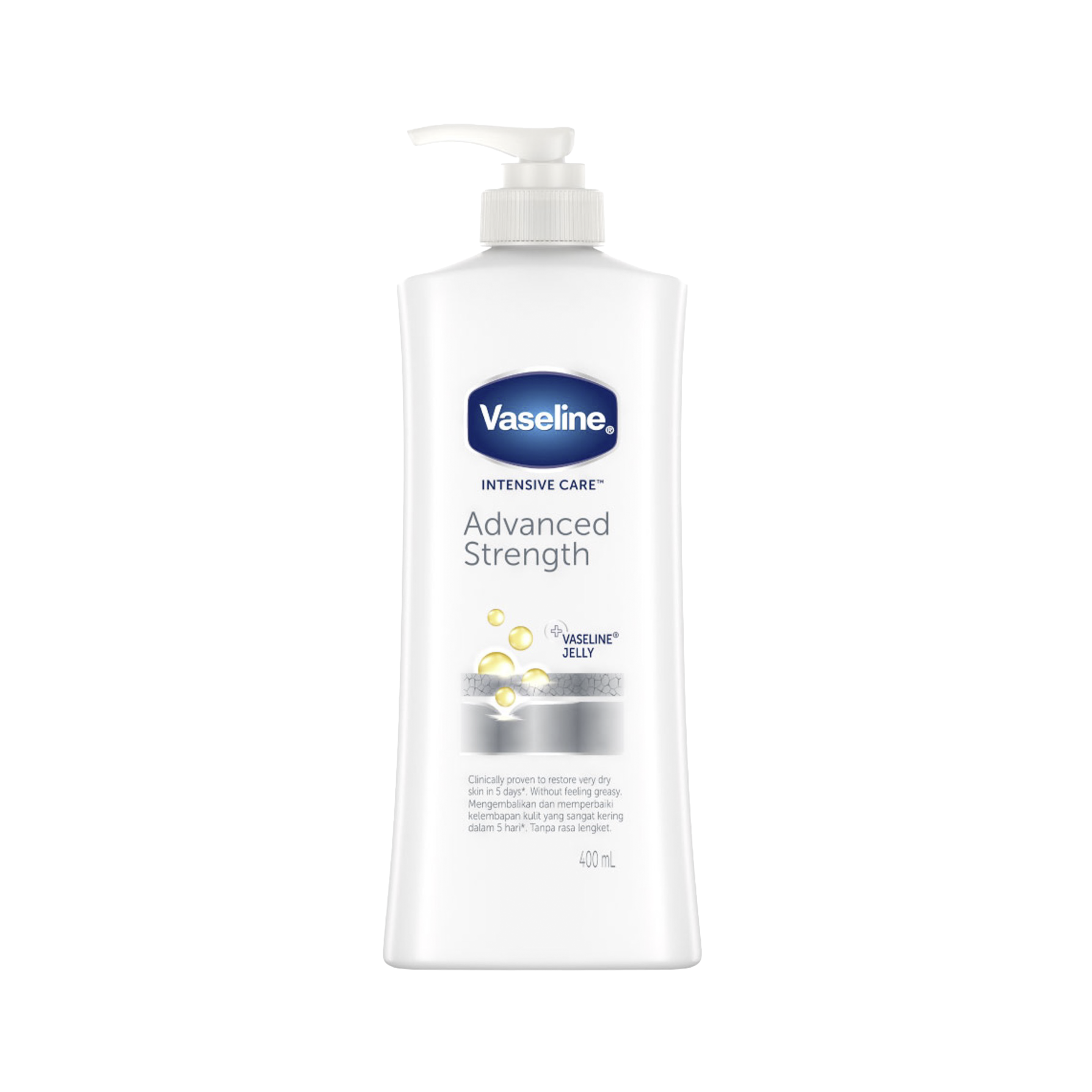 Vaseline Intensive Care Advanced Strength 400ml FOP Pack