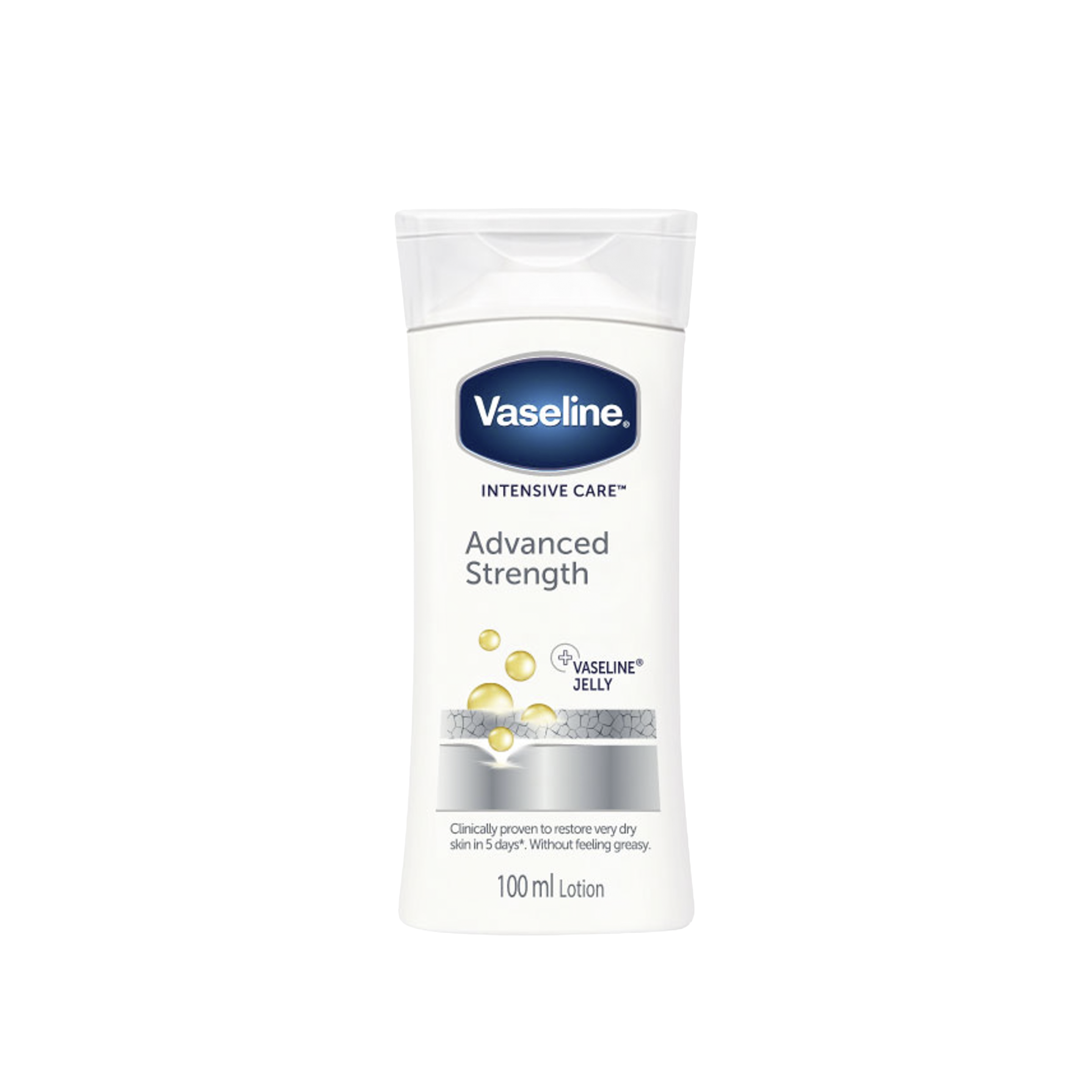 Vaseline Intensive Care Advanced Strength 100ml FOP Pack packshot