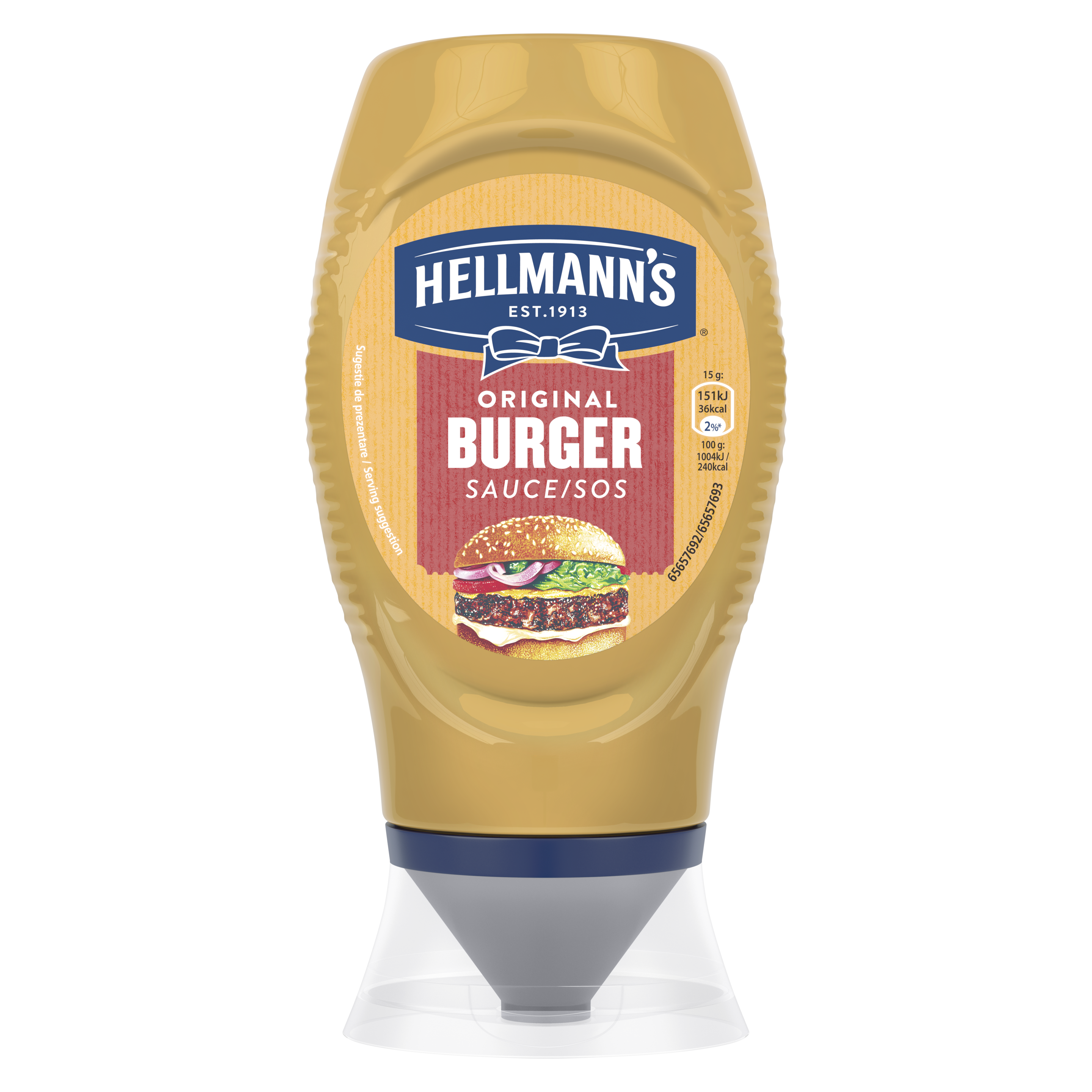 Hellmann's sos Original Burger packshot