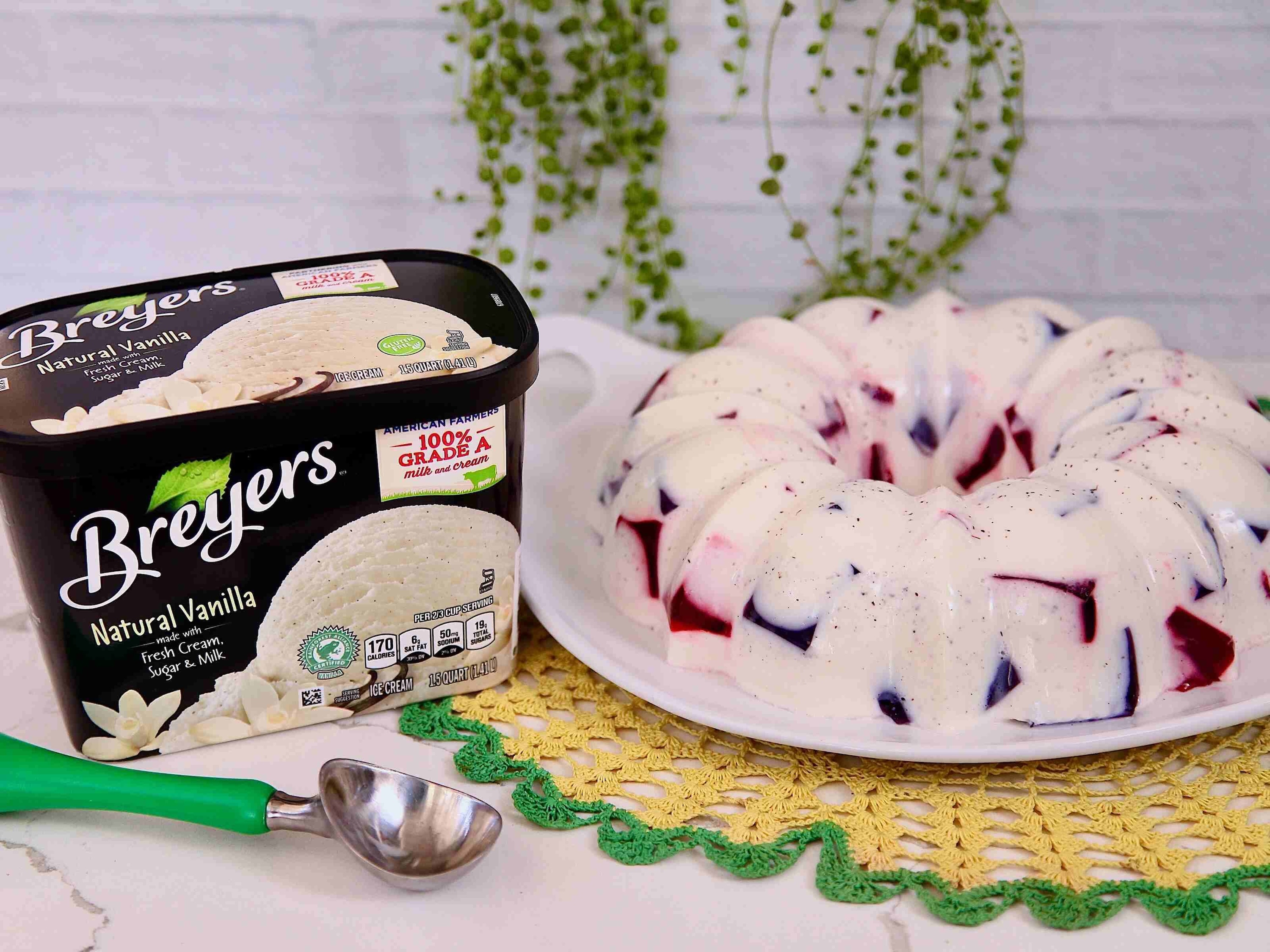 Gelatina de Mosaico de Vainilla