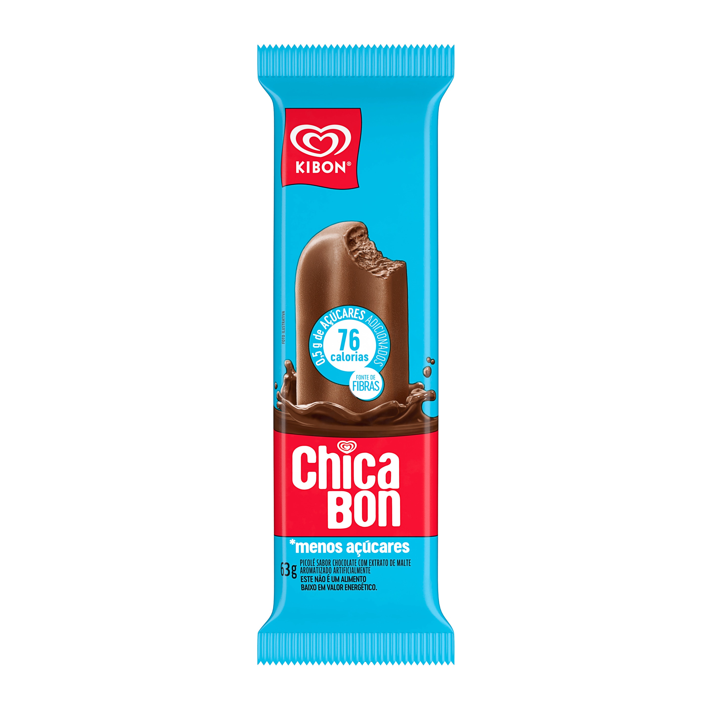 Picolé Chicabon Zero Açúcar packshot