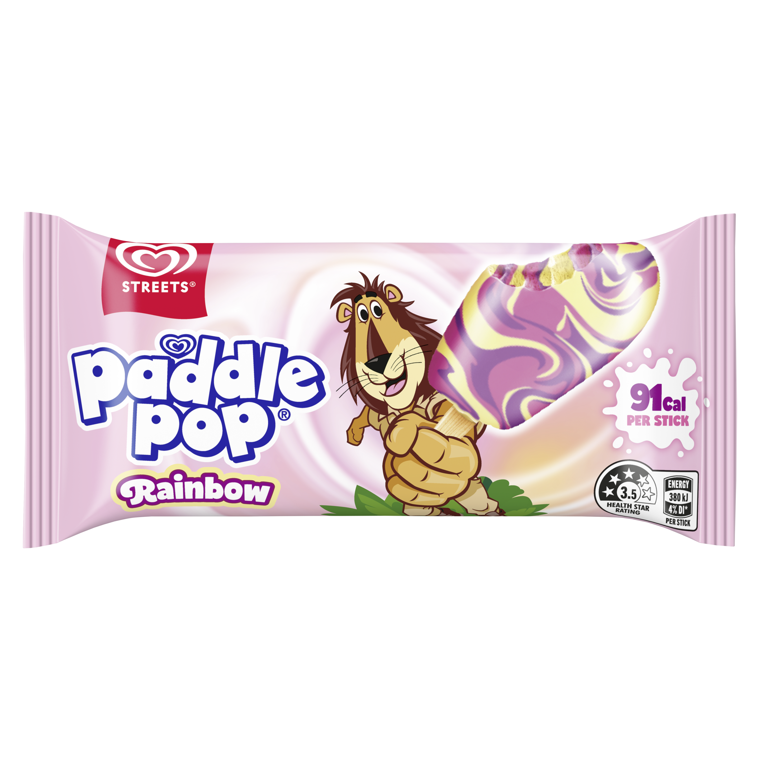 Paddle Pop Rainbow packshot