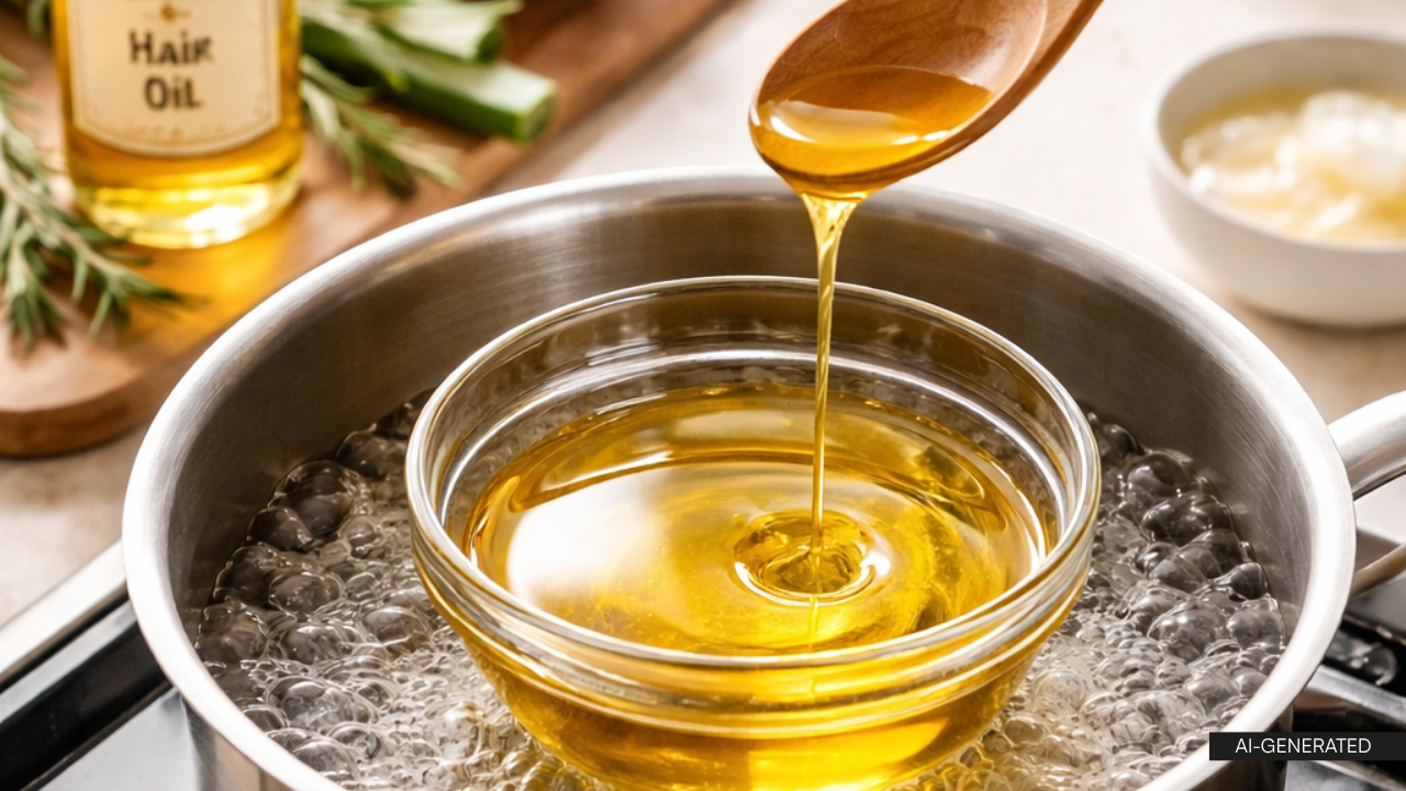 2. Step 2 - Warm the Oil
